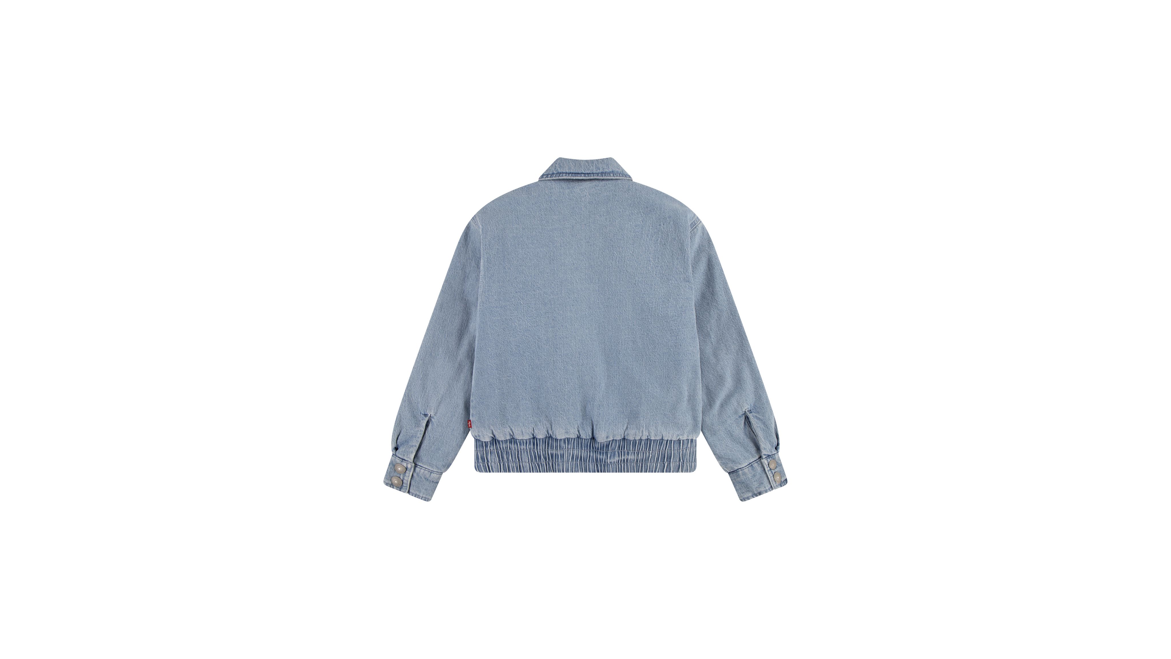 Retro Denim Trucker Jacket voor tieners 5