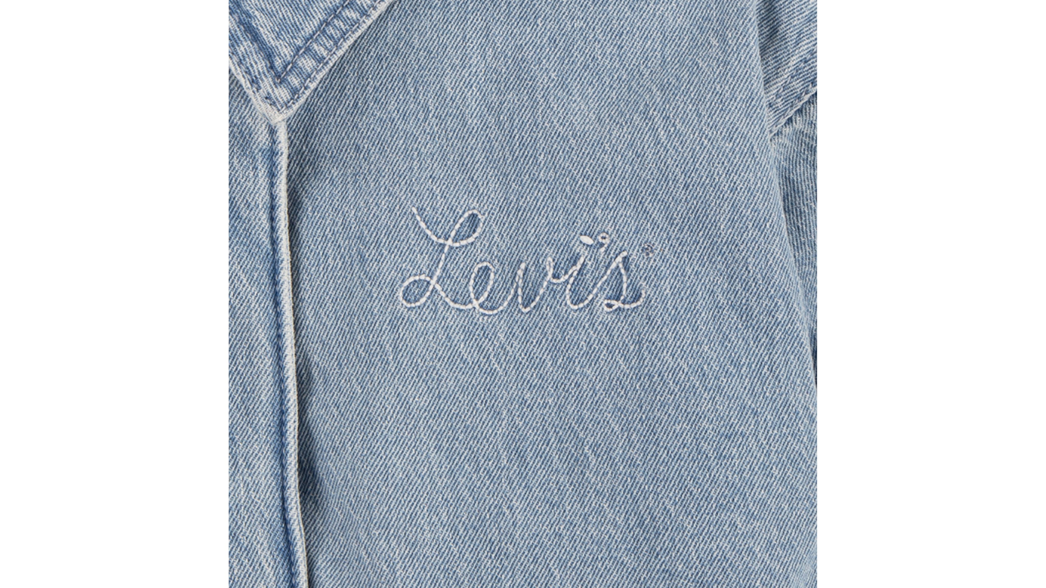 Retro Denim Trucker Jacket voor tieners 6