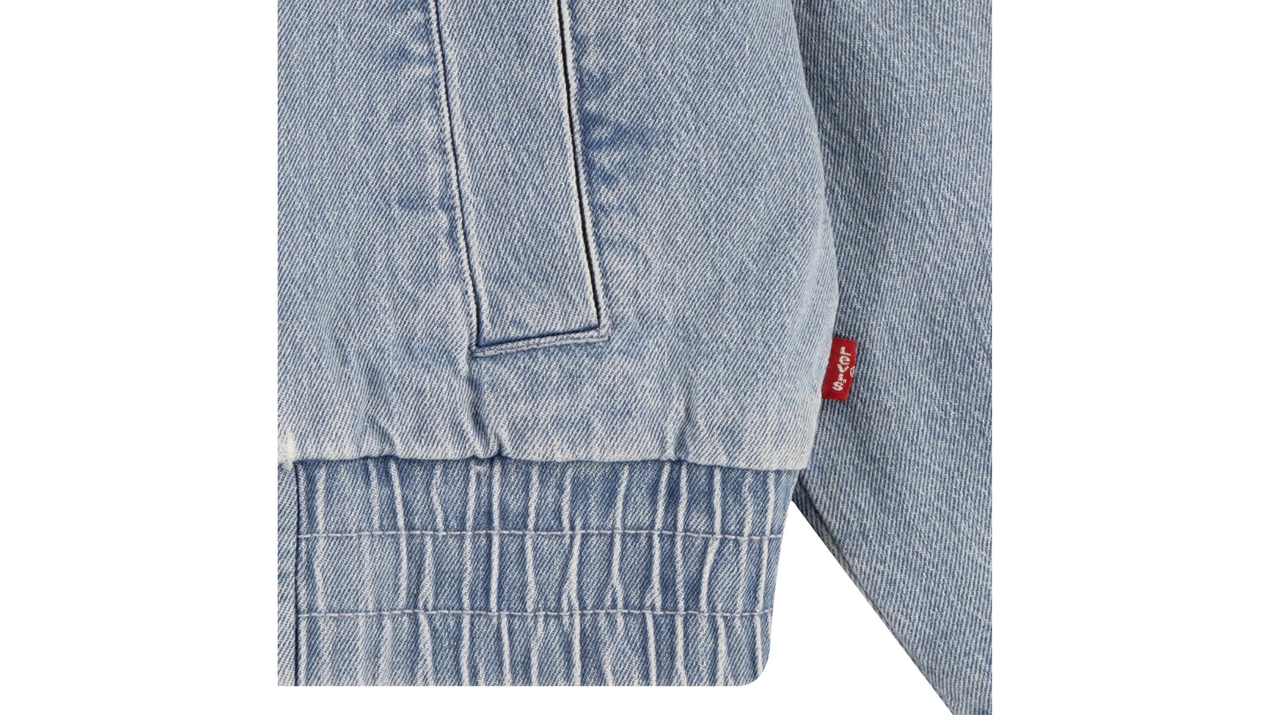 Retro Denim Trucker Jacket voor tieners 7