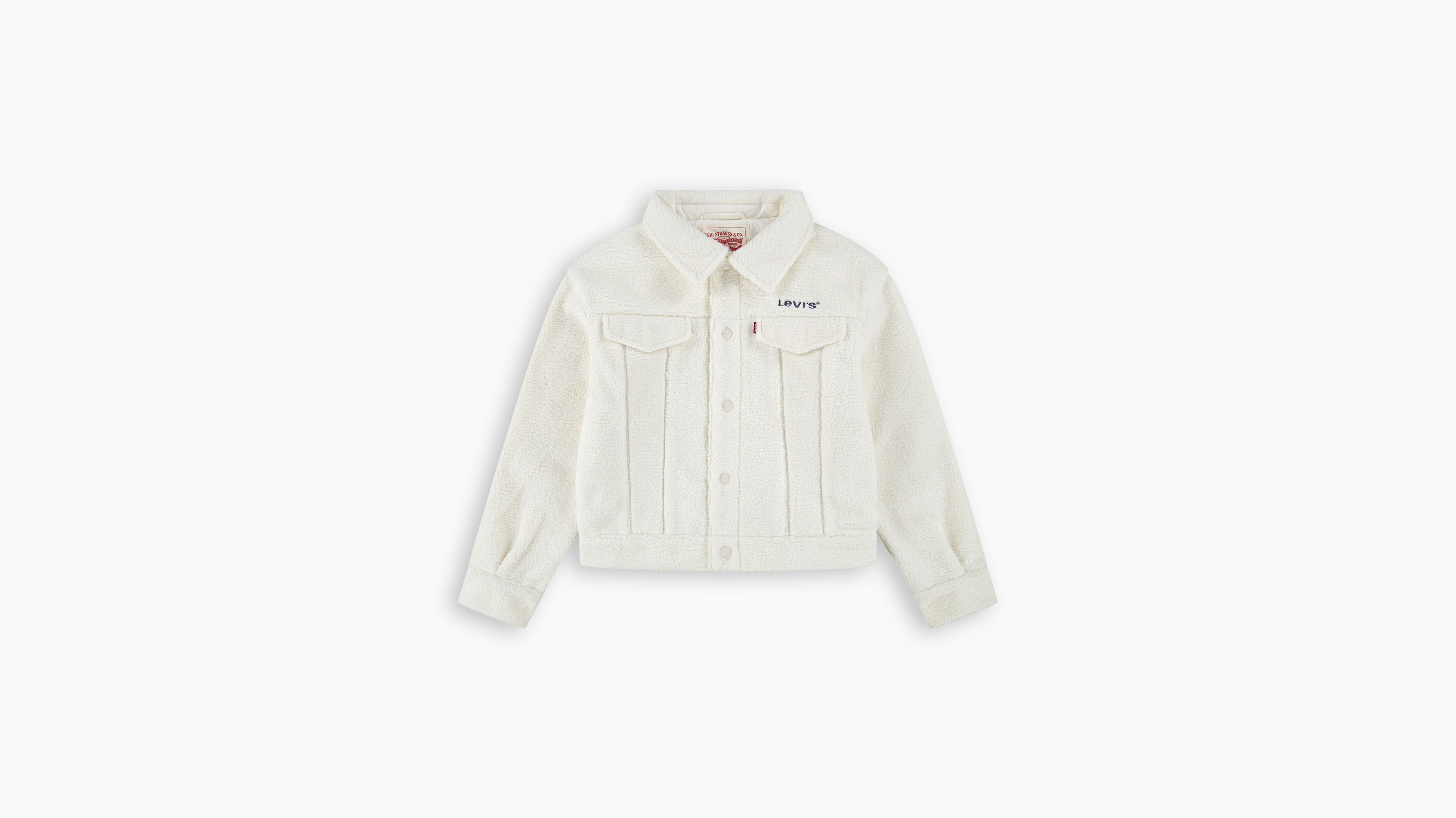 Veste Trucker boxy Sherpa Enfant 4