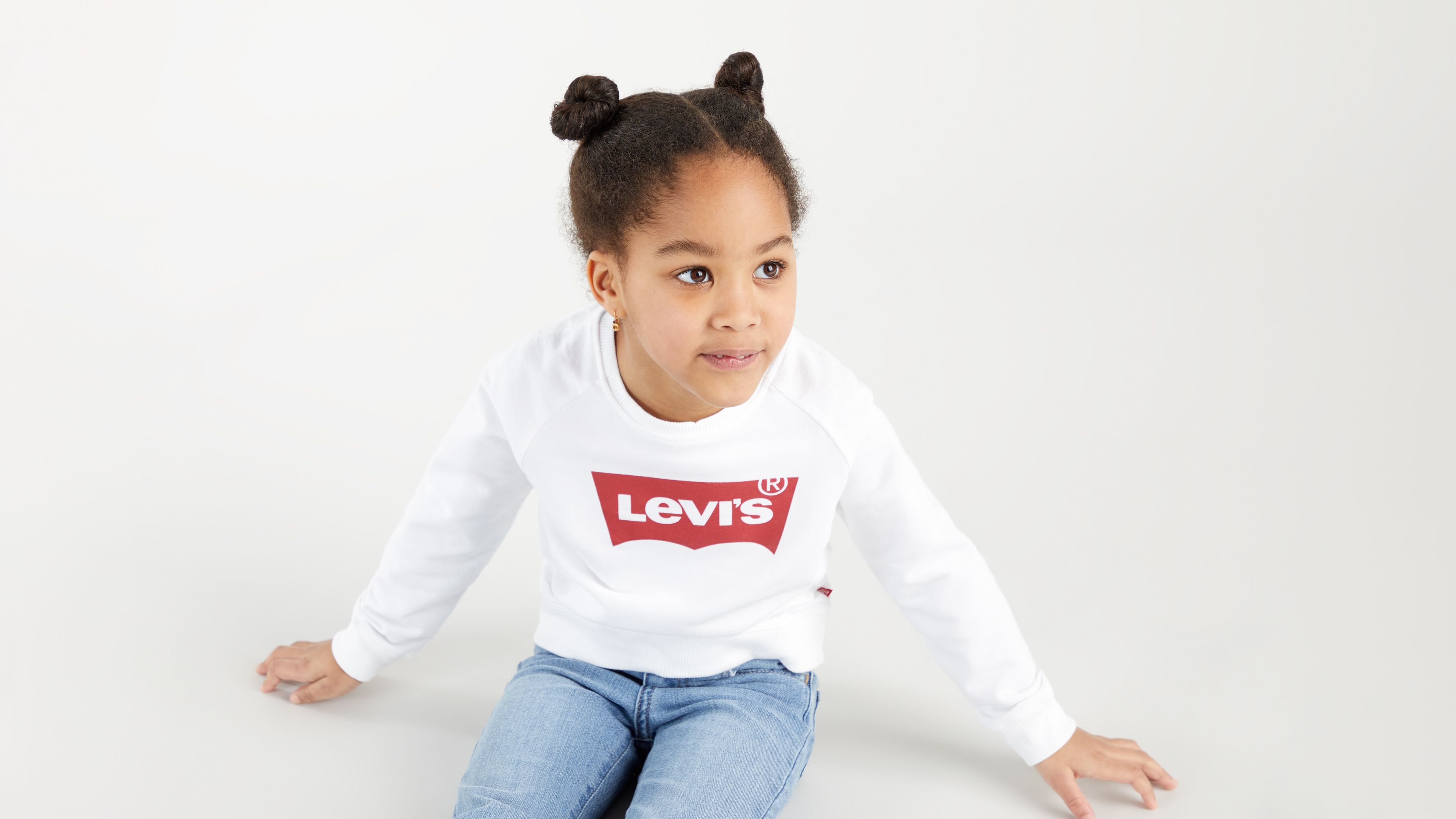 Levis batwing sale crew sweatshirt