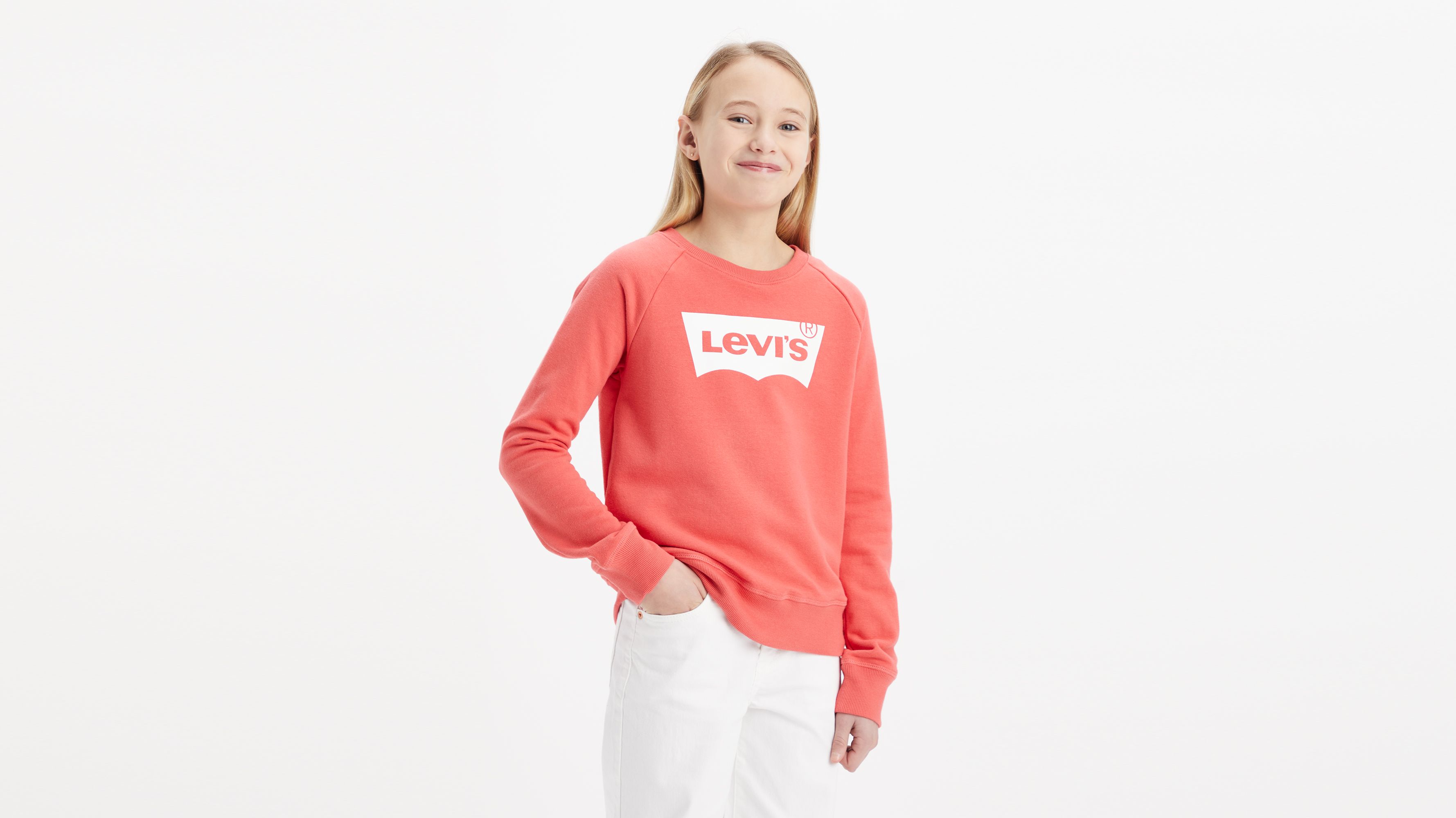 Girocollo con logo Batwing 1