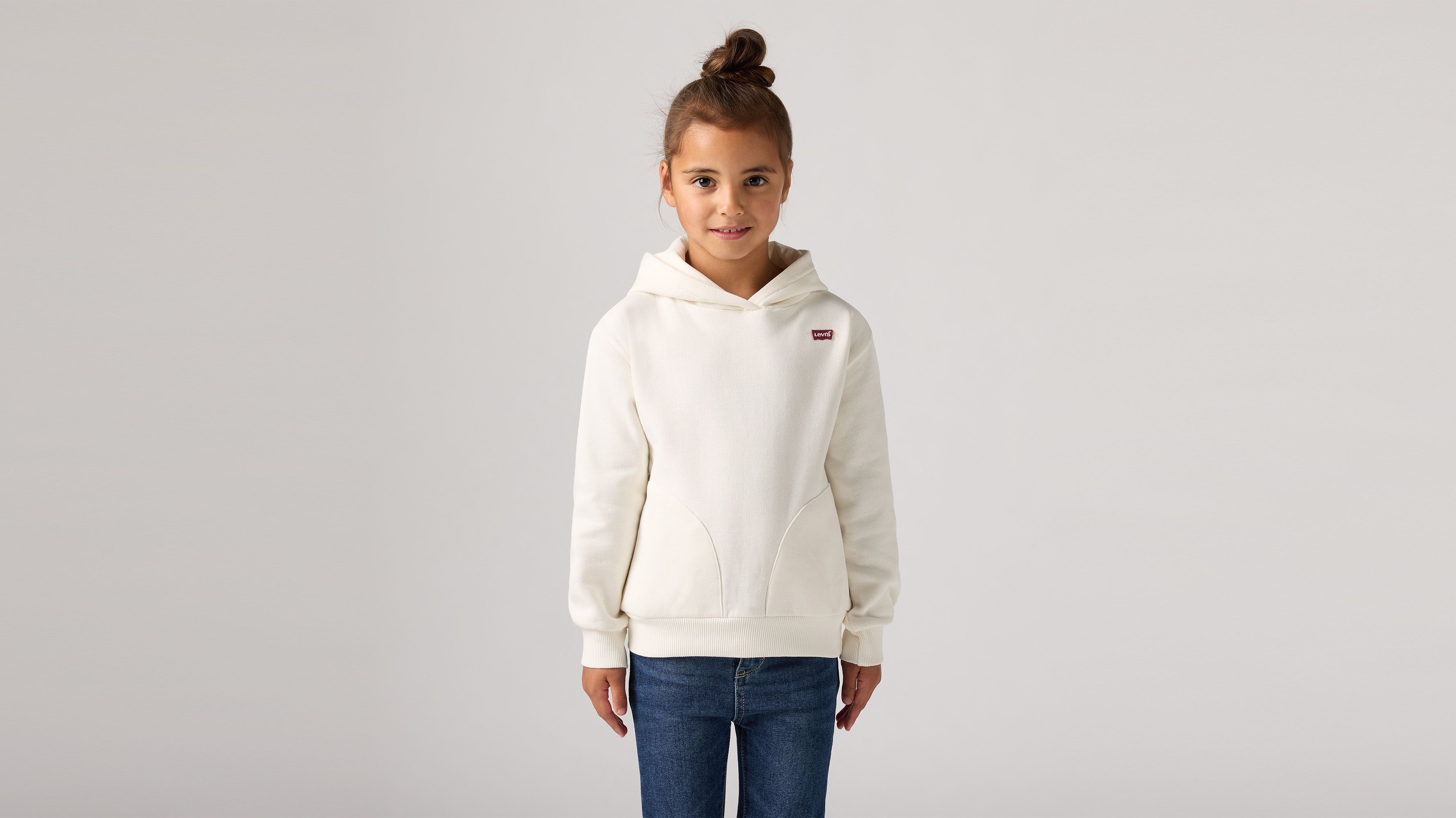 Sweat à capuche Enfant Batwing sur la poitrine 1