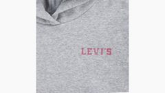 Teenager Levis Collegiate Hoodie — Light Gray Heather - Grey 3