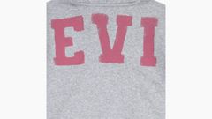 Teenager Levis Collegiate Hoodie — Light Gray Heather - Grey 5