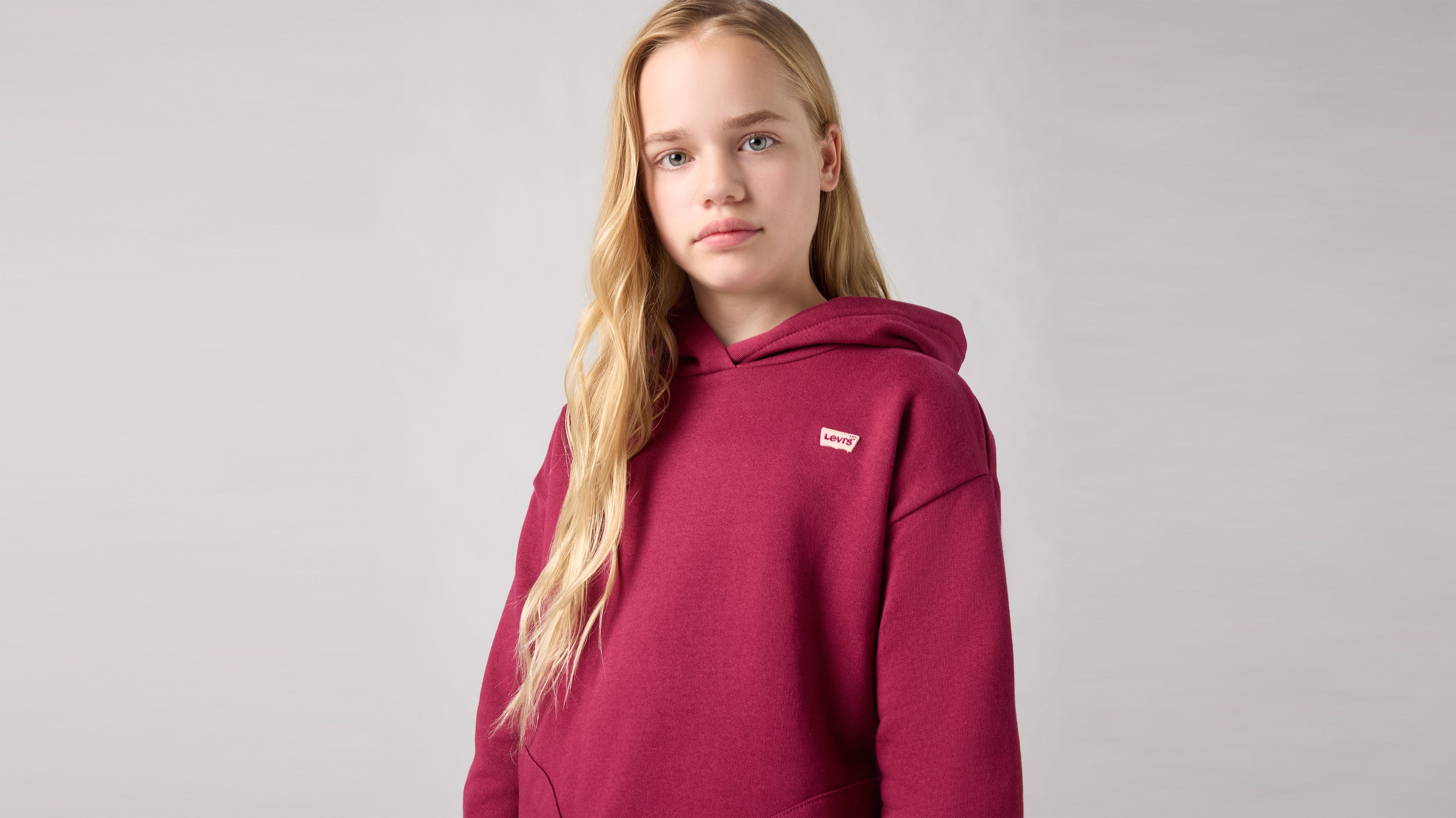 Sweat à capuche Batwing sur la poitrine Ado 3