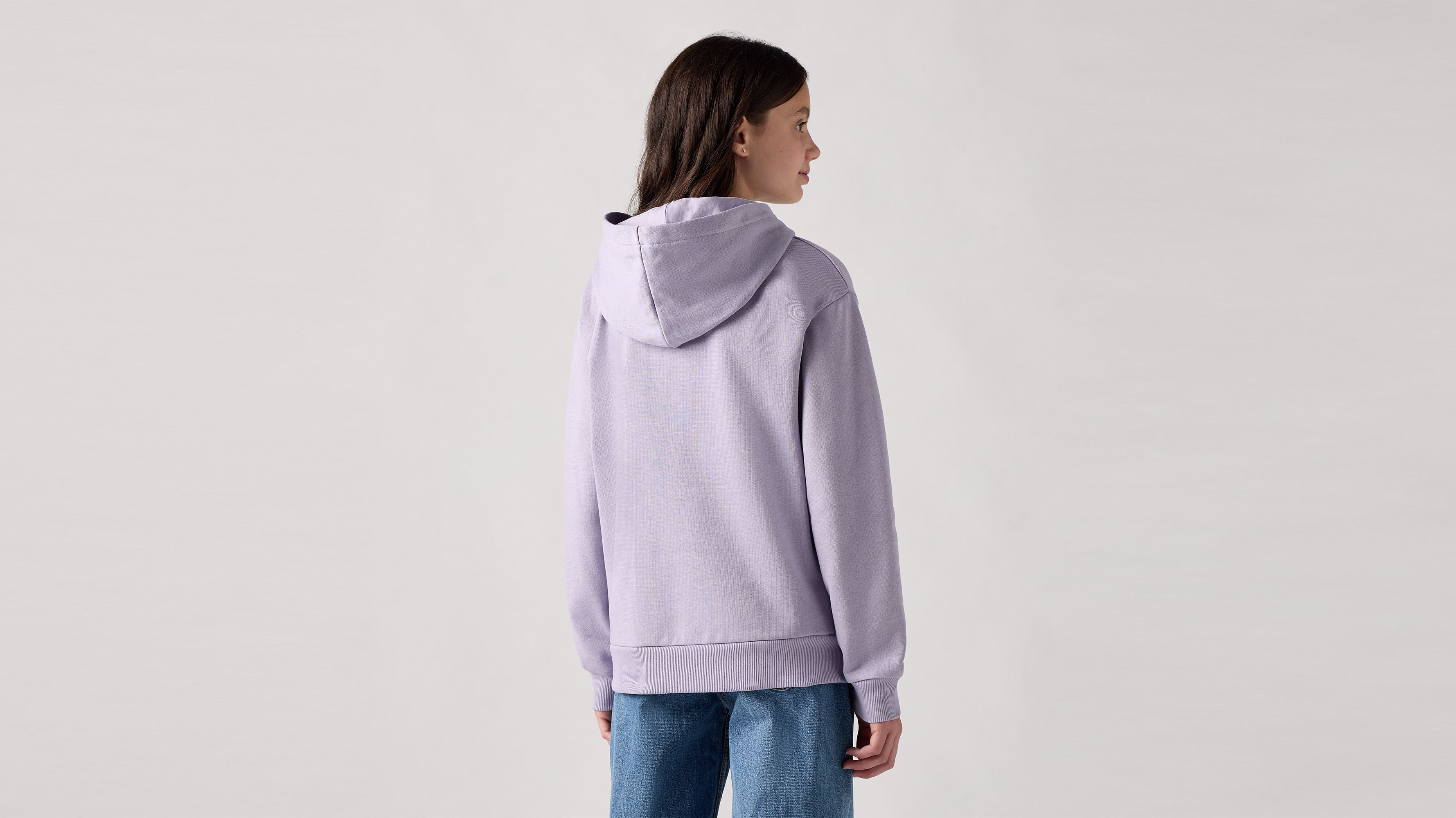 Sweat à capuche Batwing sur la poitrine Ado 2