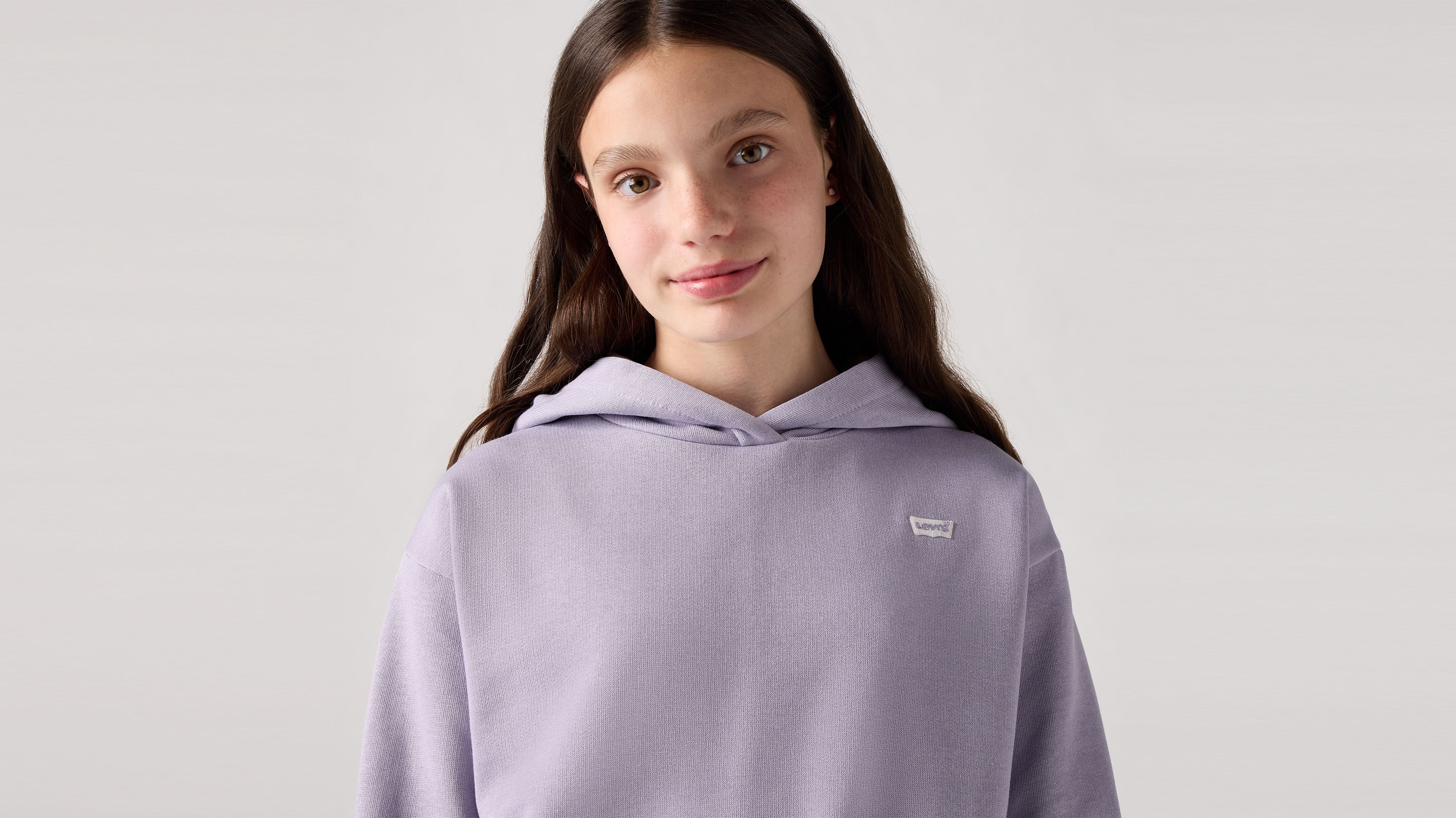 Sweat à capuche Batwing sur la poitrine Ado 3