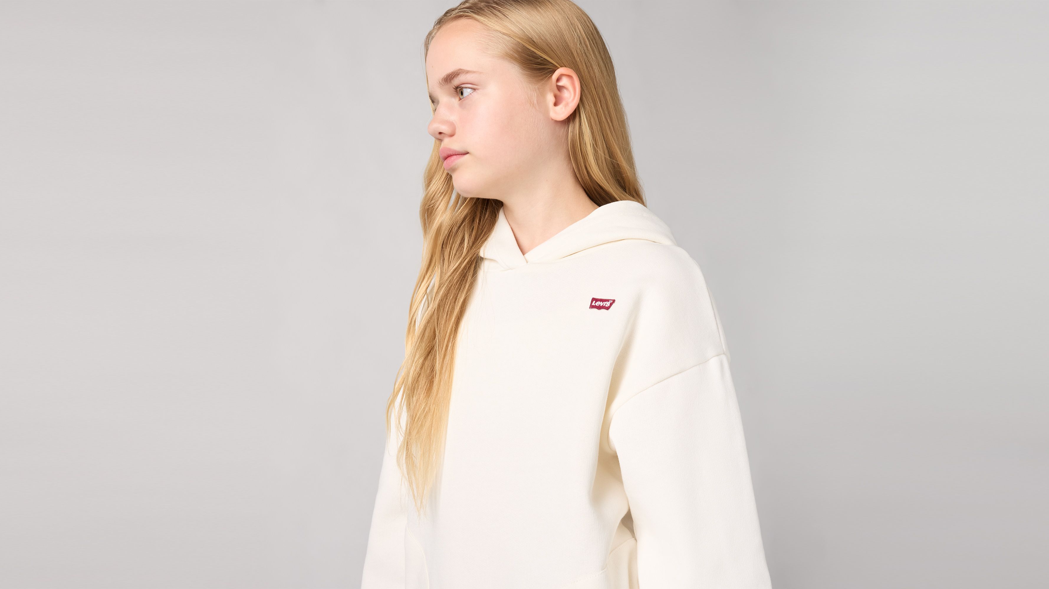 Sweat à capuche Batwing sur la poitrine Ado 3