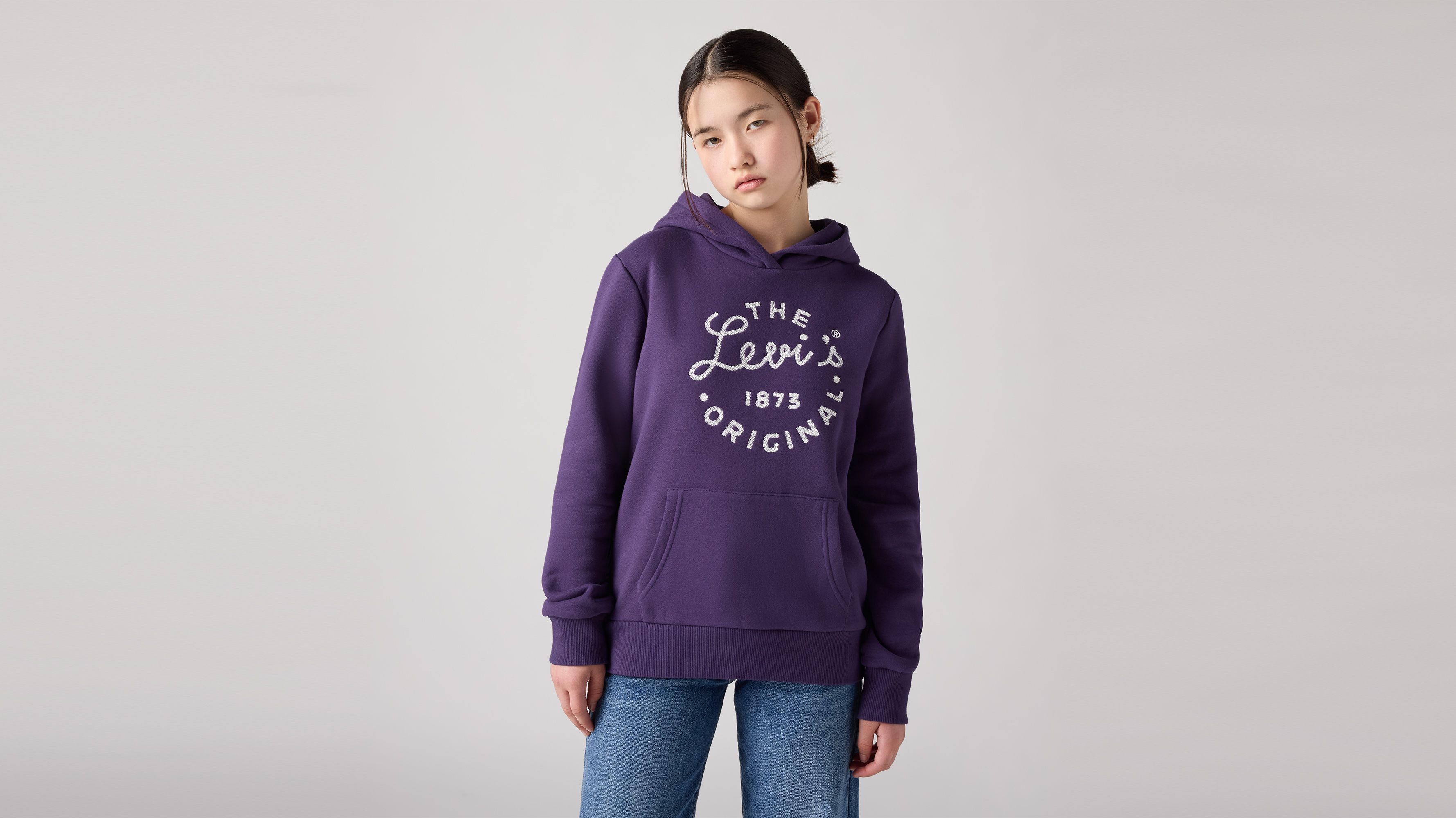 Sweat A Capuche Levi s Ado Violet Levi s FR