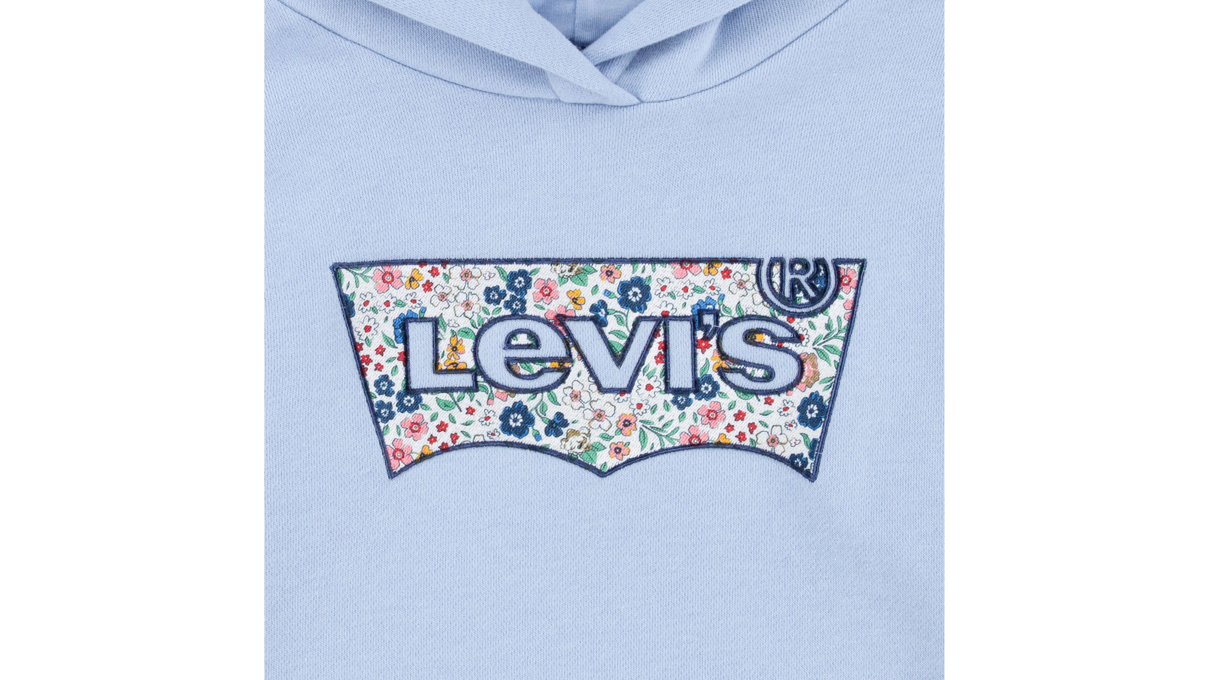 Teenager Floral Batwing Hoodie 3
