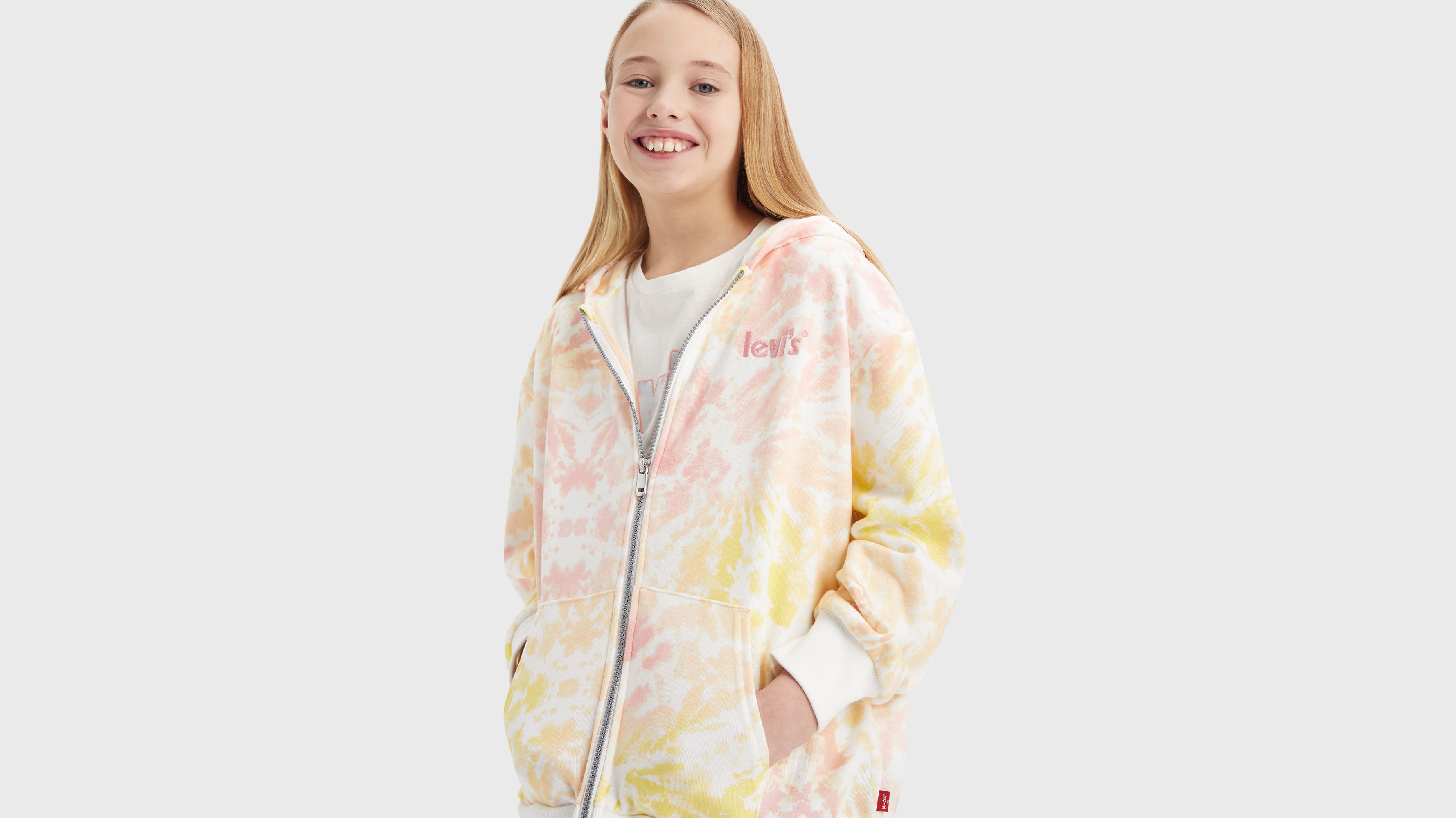 Sweat à capuche zip intégral oversize 3