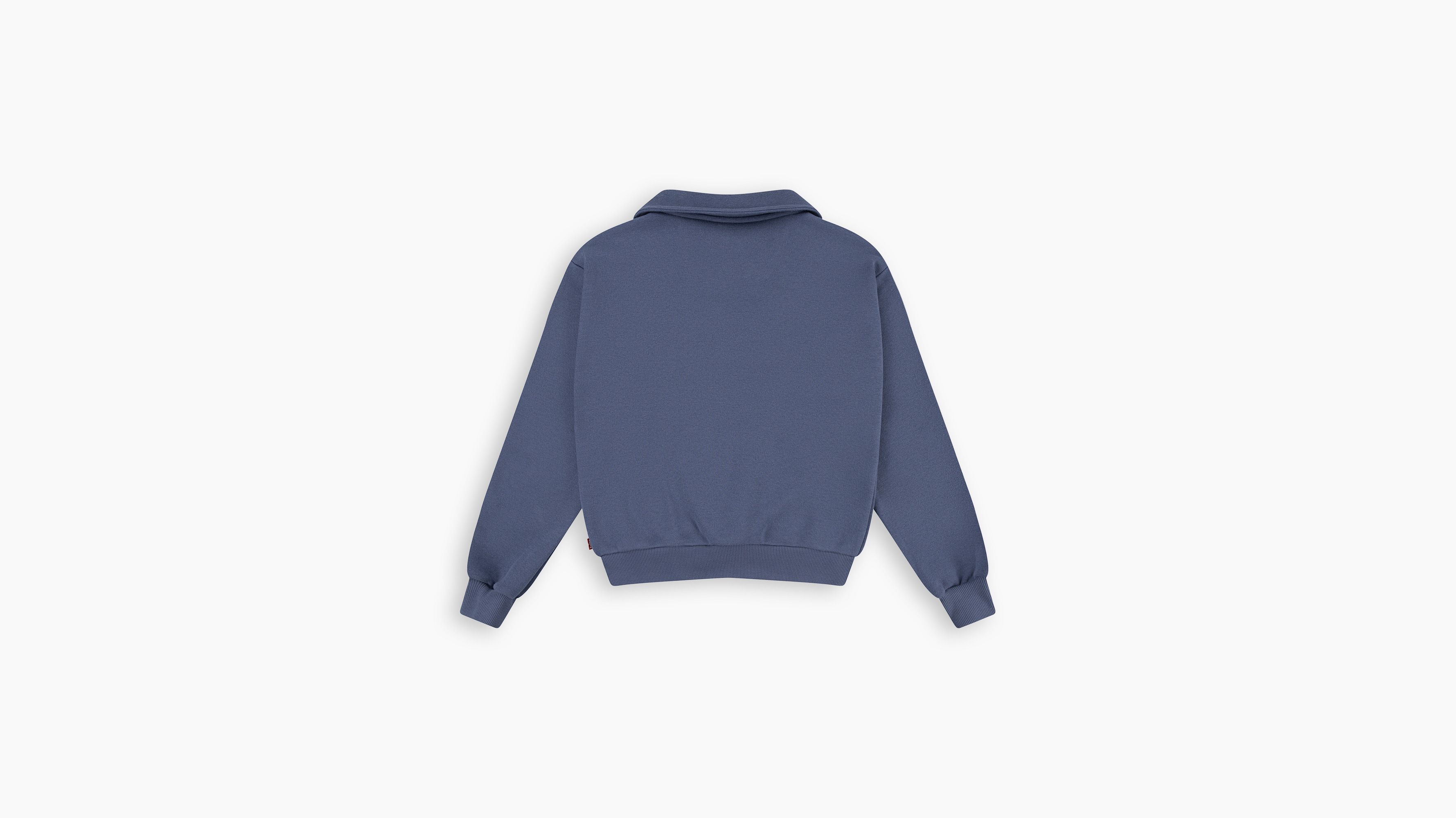 Top con colletto a manica lunga Collegiate bambina 5