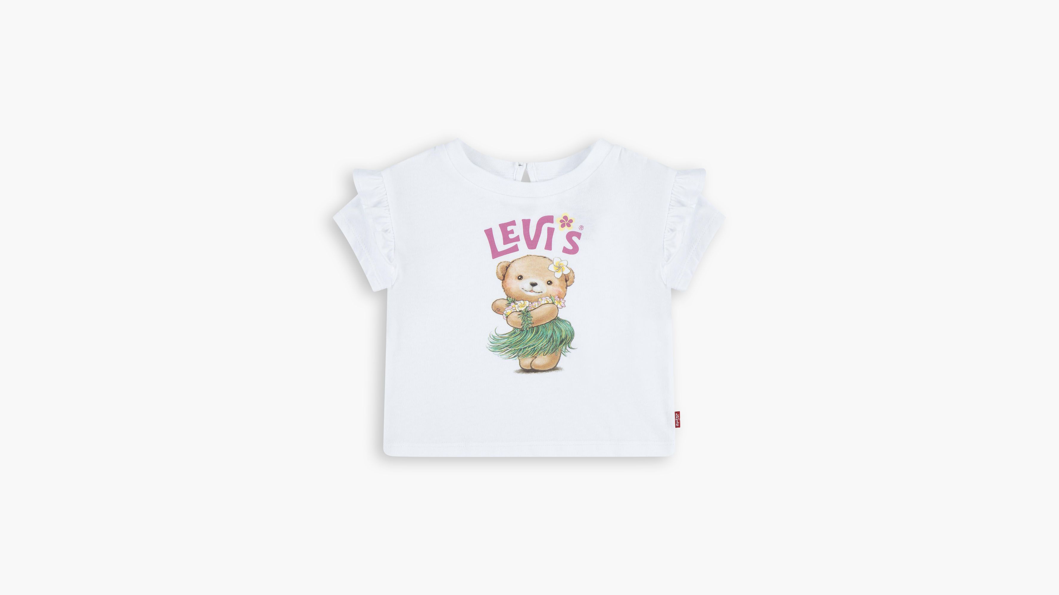 Hula T-shirt met Ruches aan de shoulder voor baby’s 1
