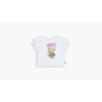 T-shirt Hula con volant sulle spalle per neonati 1