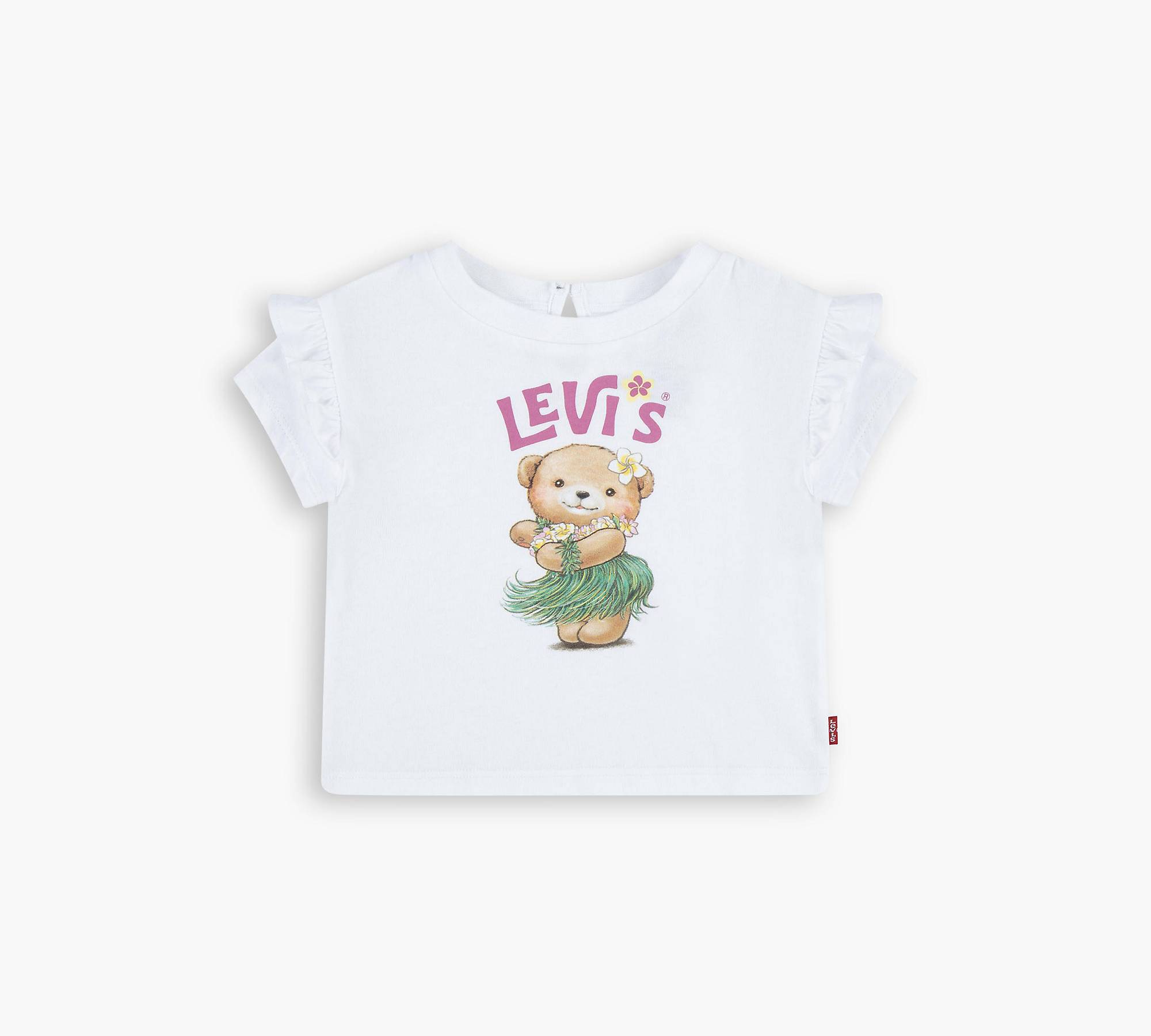Baby Hula T-Shirt mit gerüschter Schulter 1