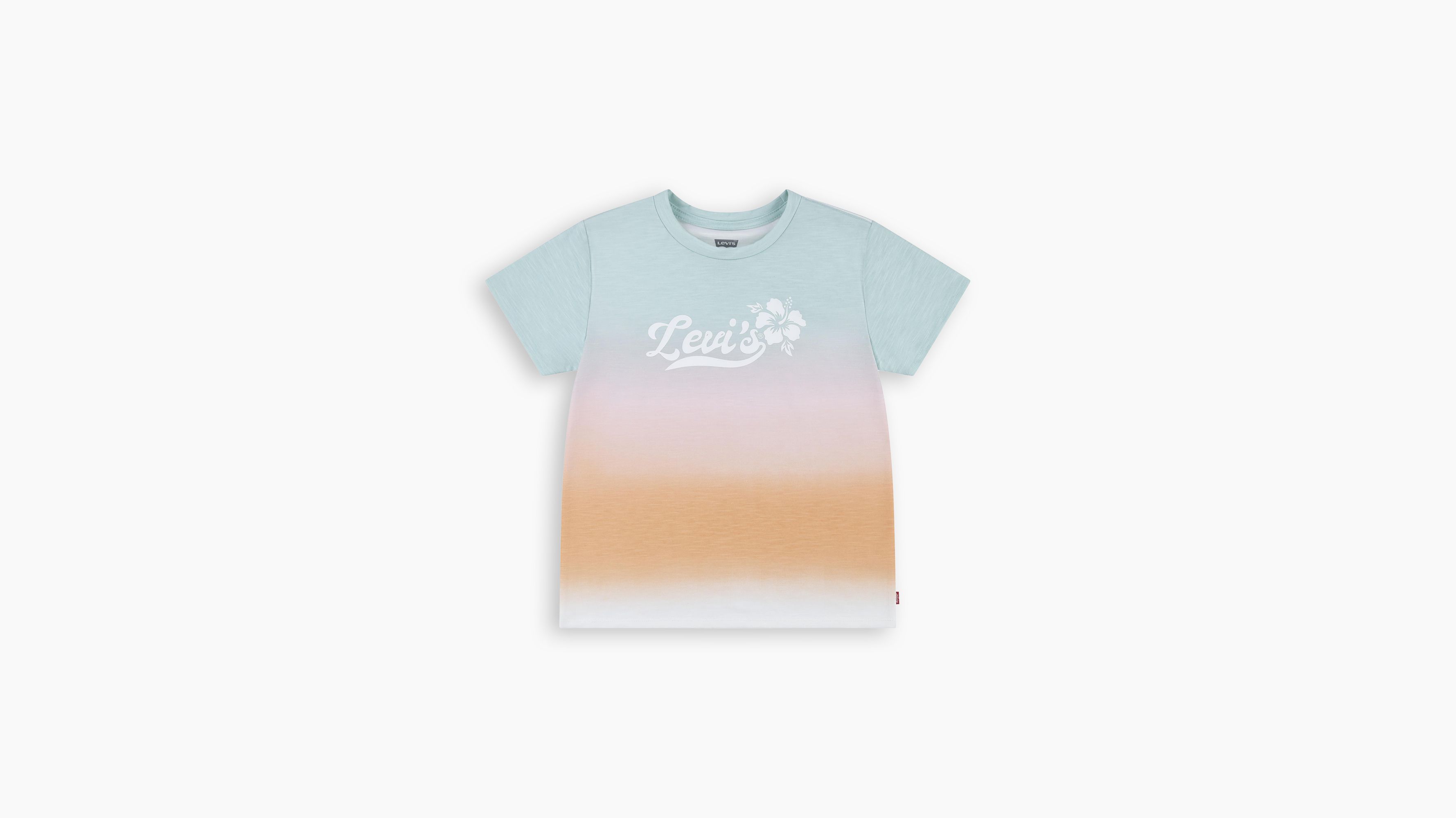 Dziecięcy T-shirt z efektem farbowania 1
