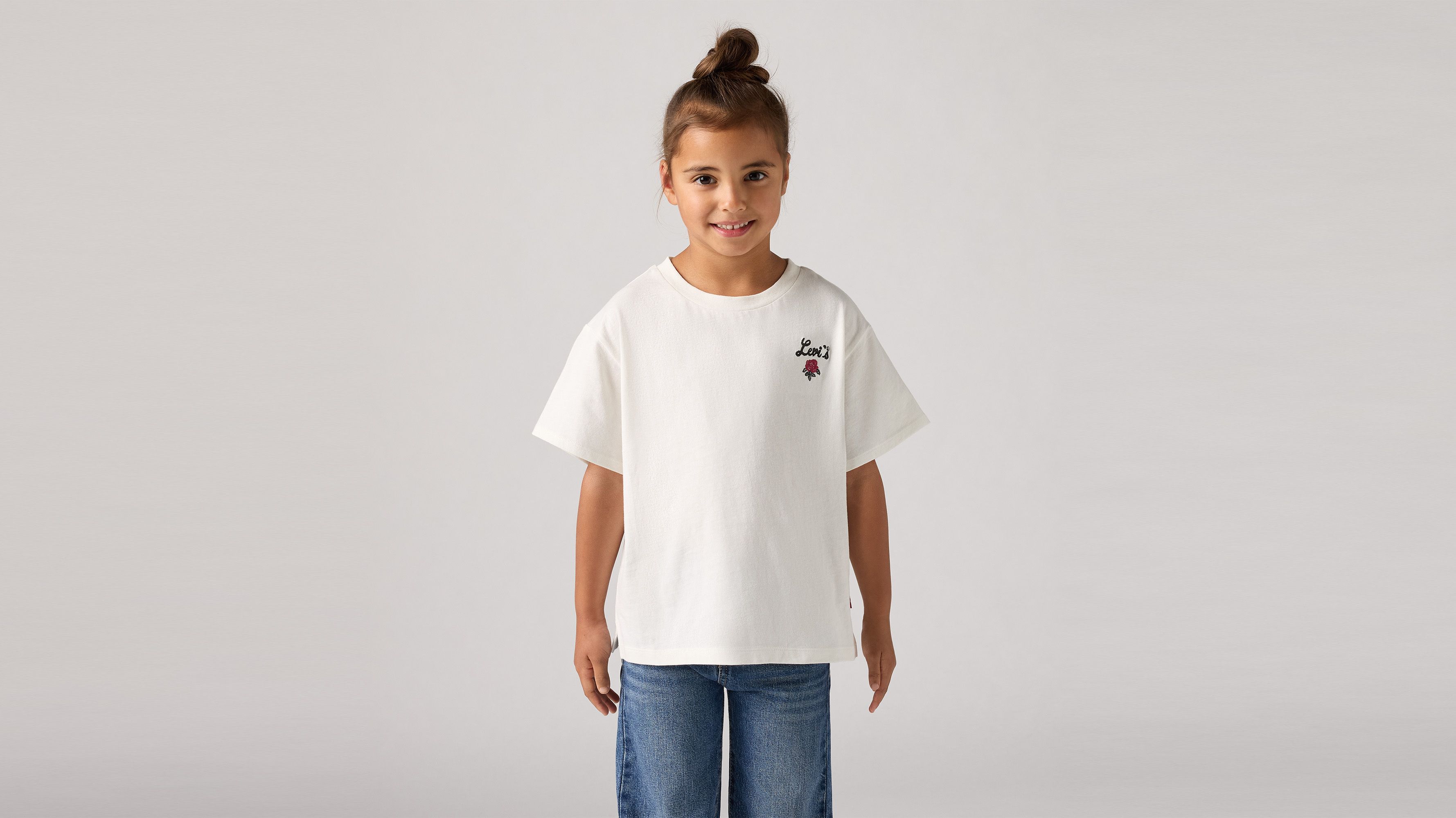 Dziecięcy T-shirt Rose Levi's® Oversize 1