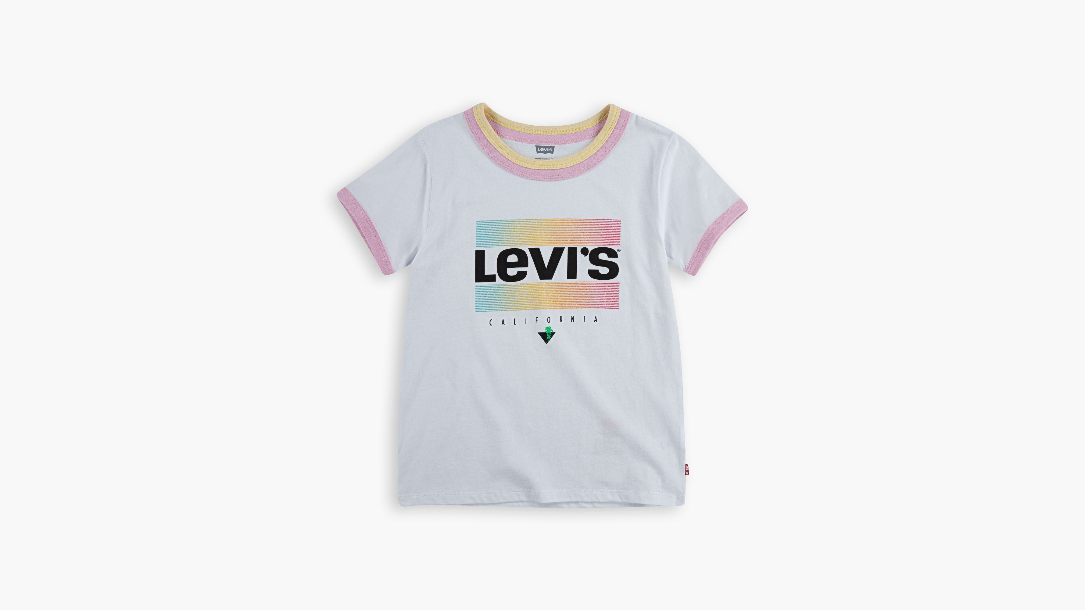 t shirt levis rainbow
