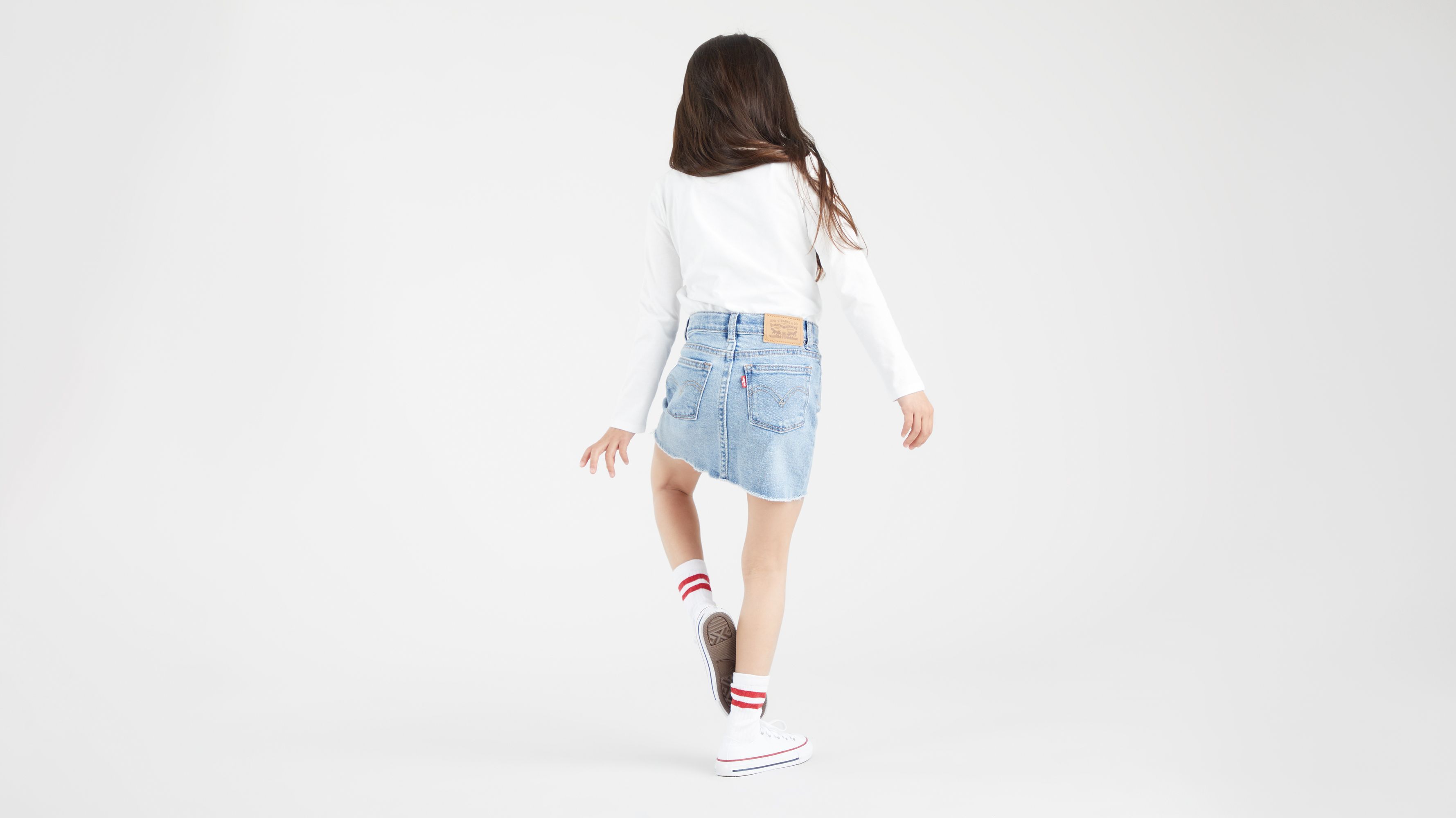 Waitiee Bebe Levi's Kids T-shirt Batwing A Line Bébé Fille En