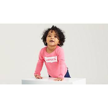 Vergoeding Vervolg Ouderling Baby Batwing T-shirt - Roze | Levi's® NL