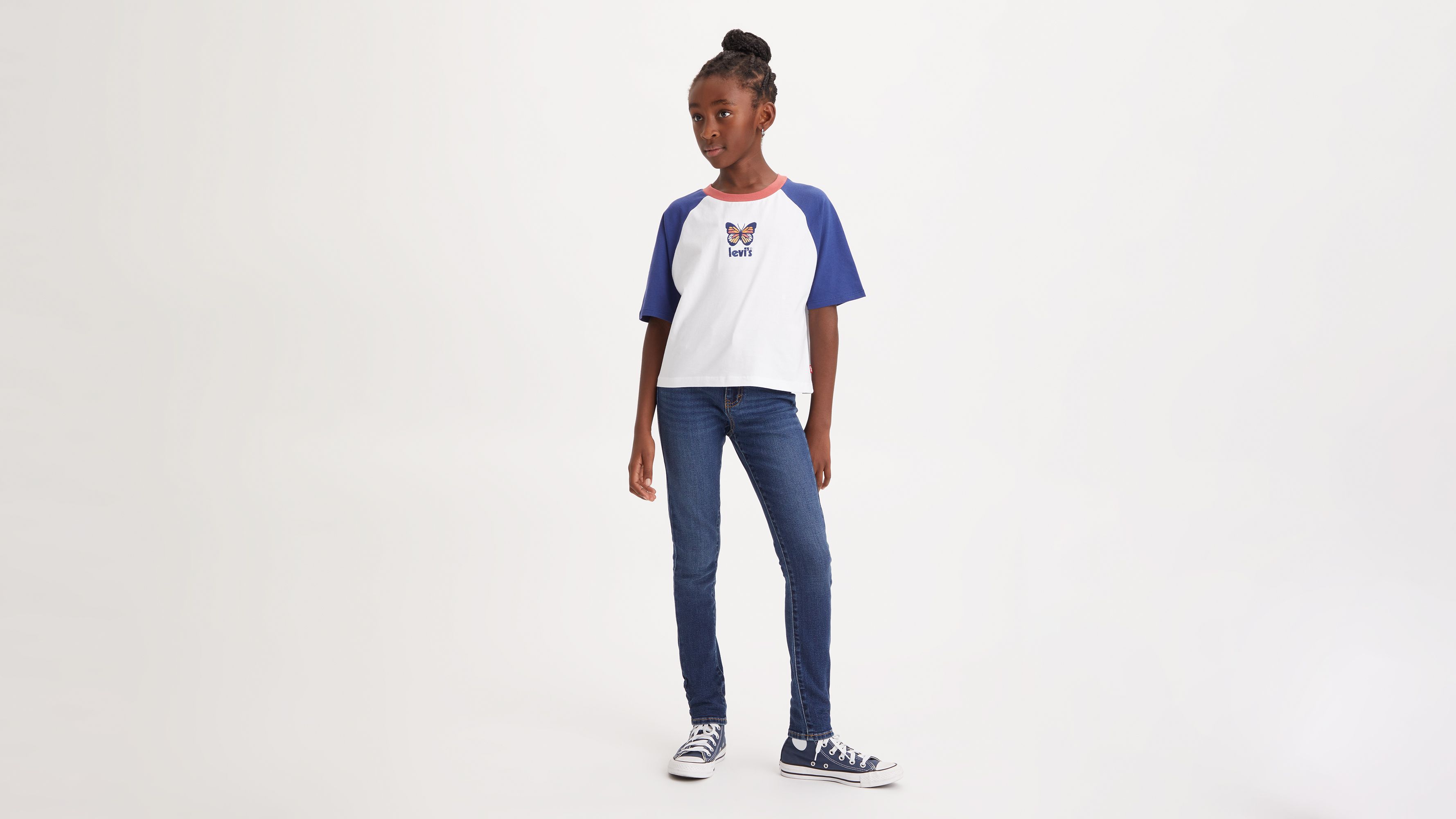 Throwback Baseball Tee Blue Levi's® BE