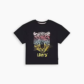 T-shirt oversize léopard 1