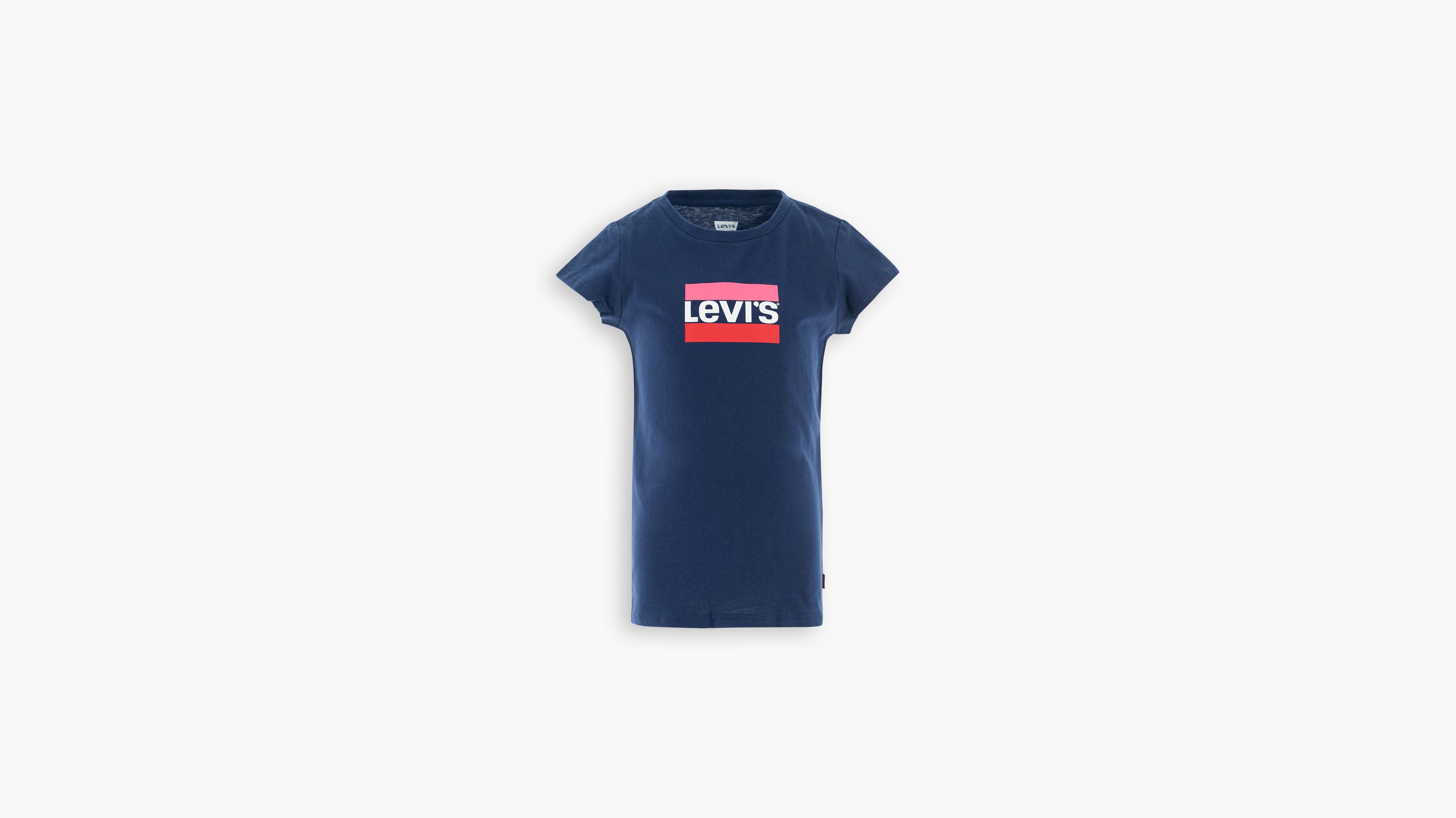 Maglietta Levi's LVB Graphic Bambini/Ragazzi - 100% Cotone, Girocollo, Taglie 10-16 Anni