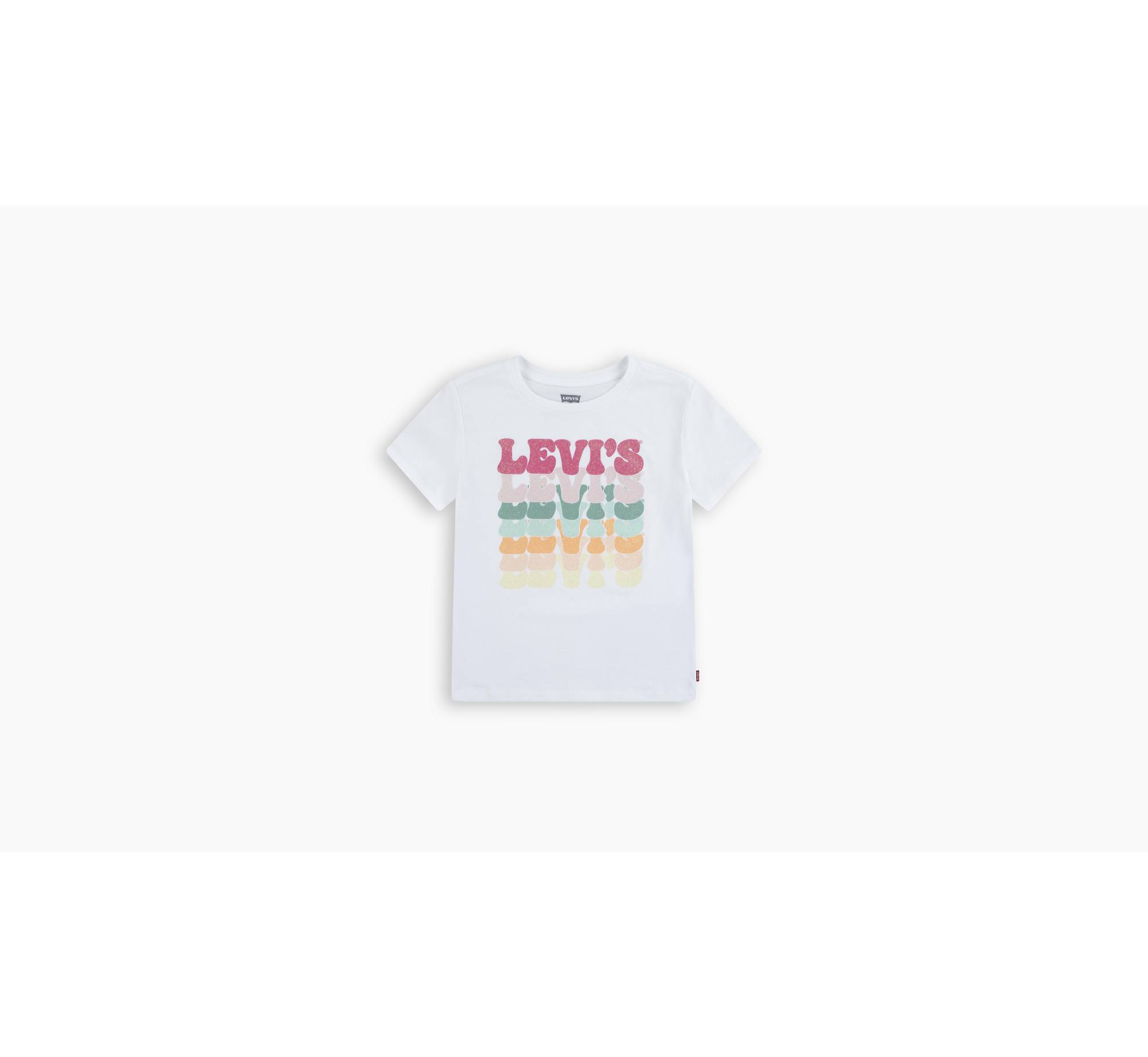 Levis T-shirt i retrostil av ekologisk material för tonåringar 1