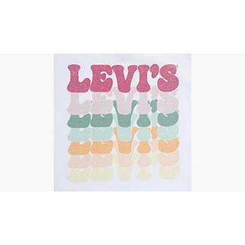 Levis T-shirt i retrostil av ekologisk material för tonåringar 3