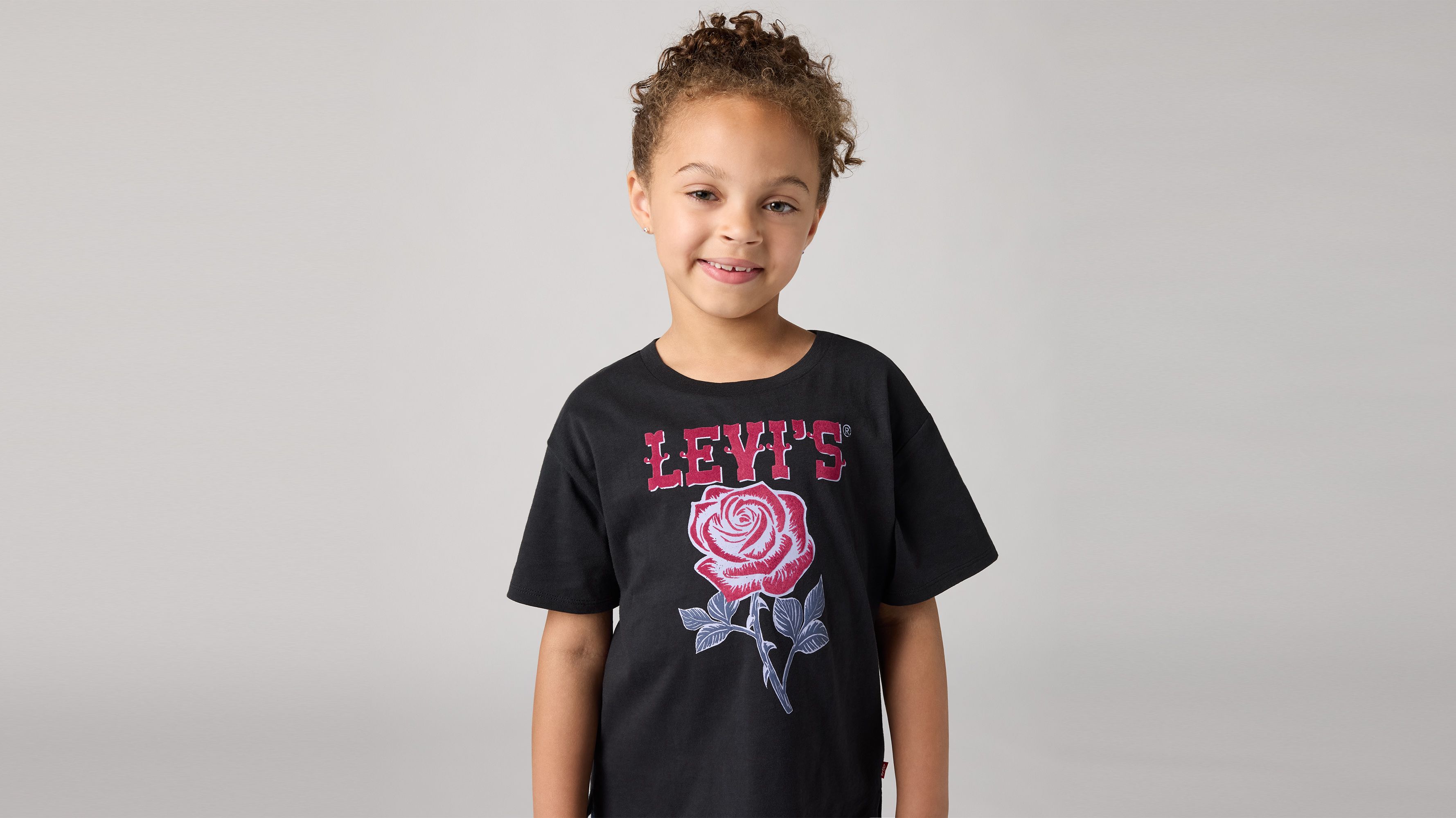 T-shirt Western Roses oversize Enfant 3