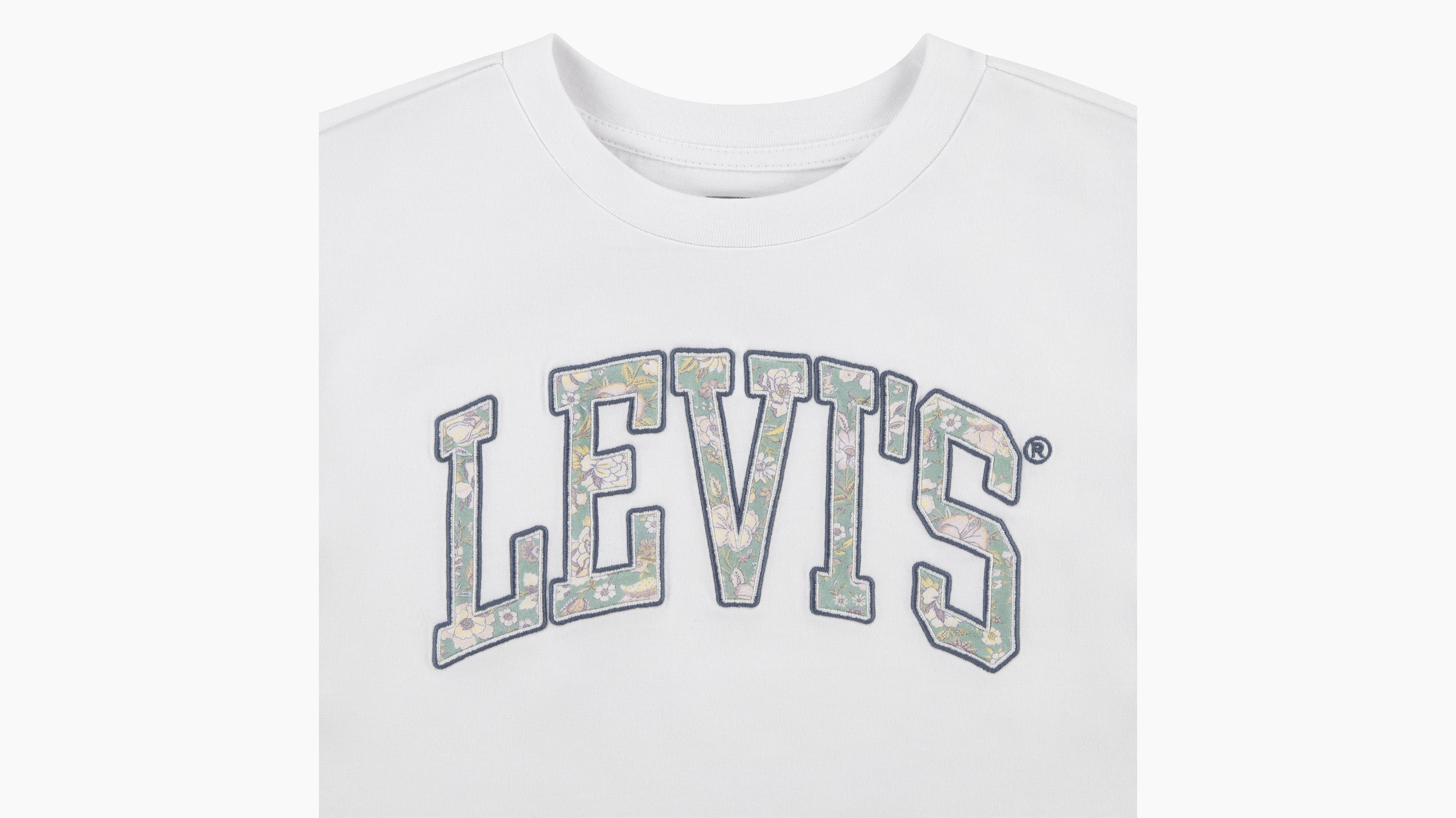 Teenager Meet And Greet Levi's® T-Shirt mit Blumenmotiv 4