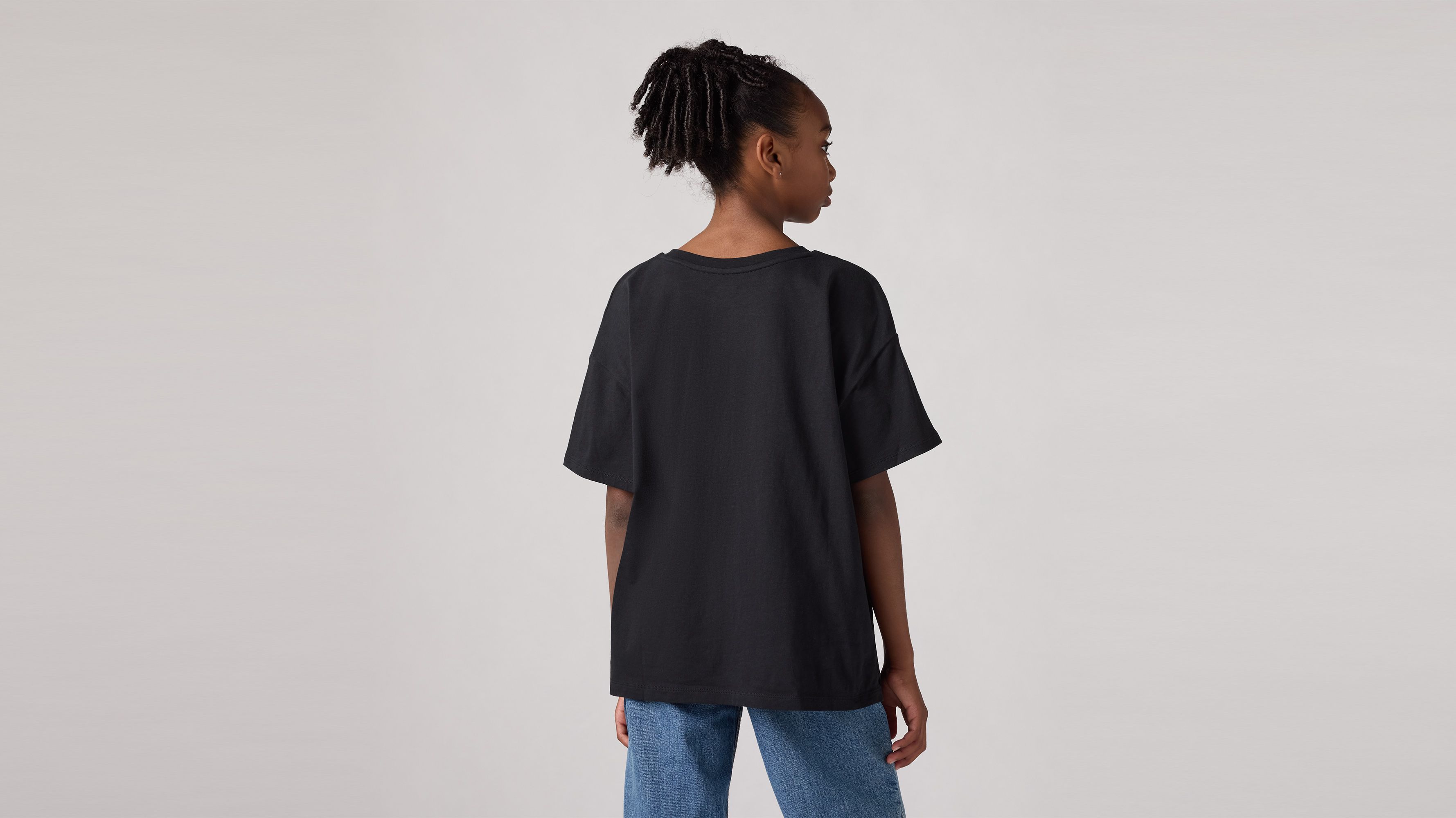 T-shirt oversize Western Roses teenager 2