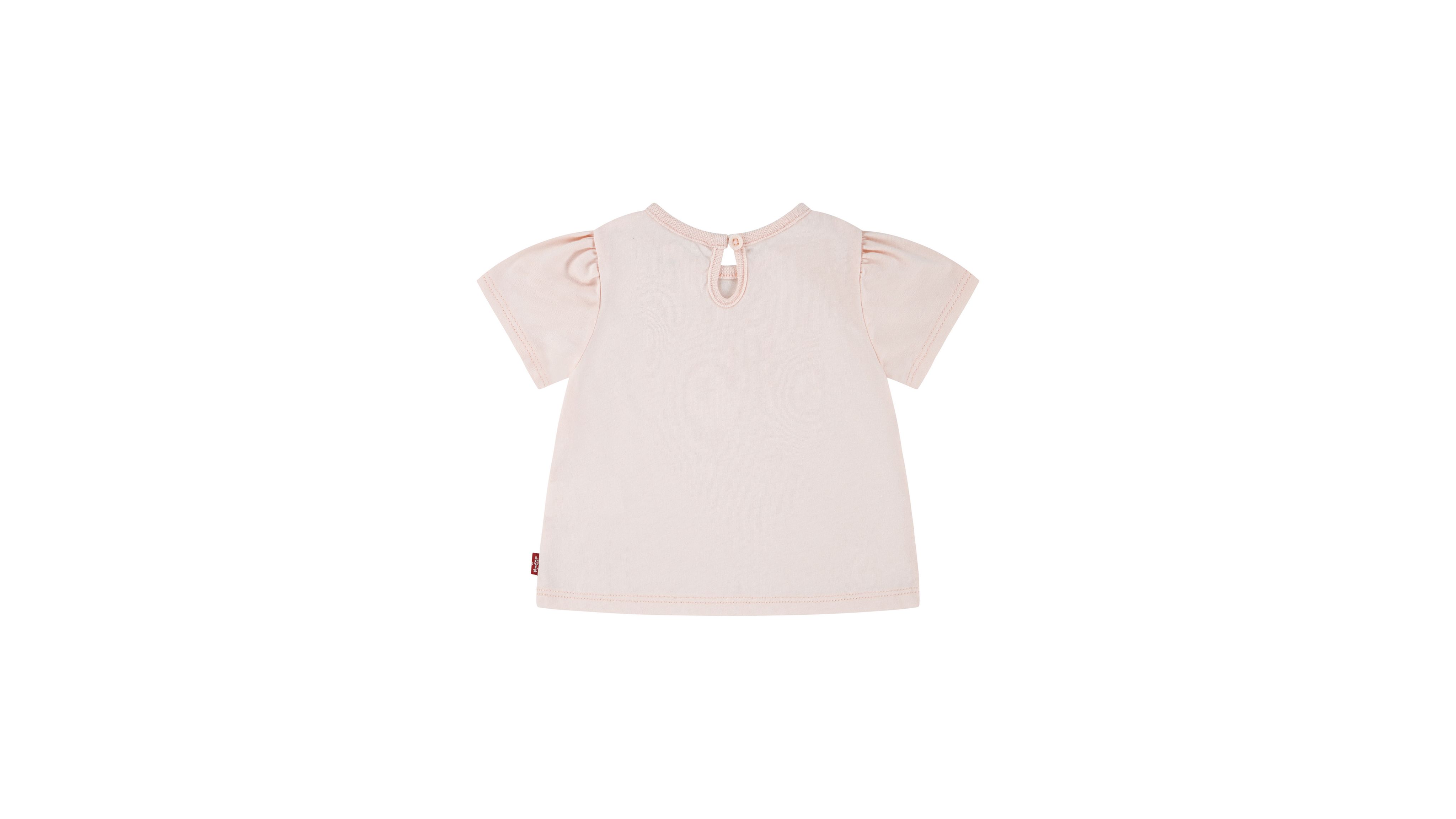 Proche Smocked Baby Tee in Ivory main image 0