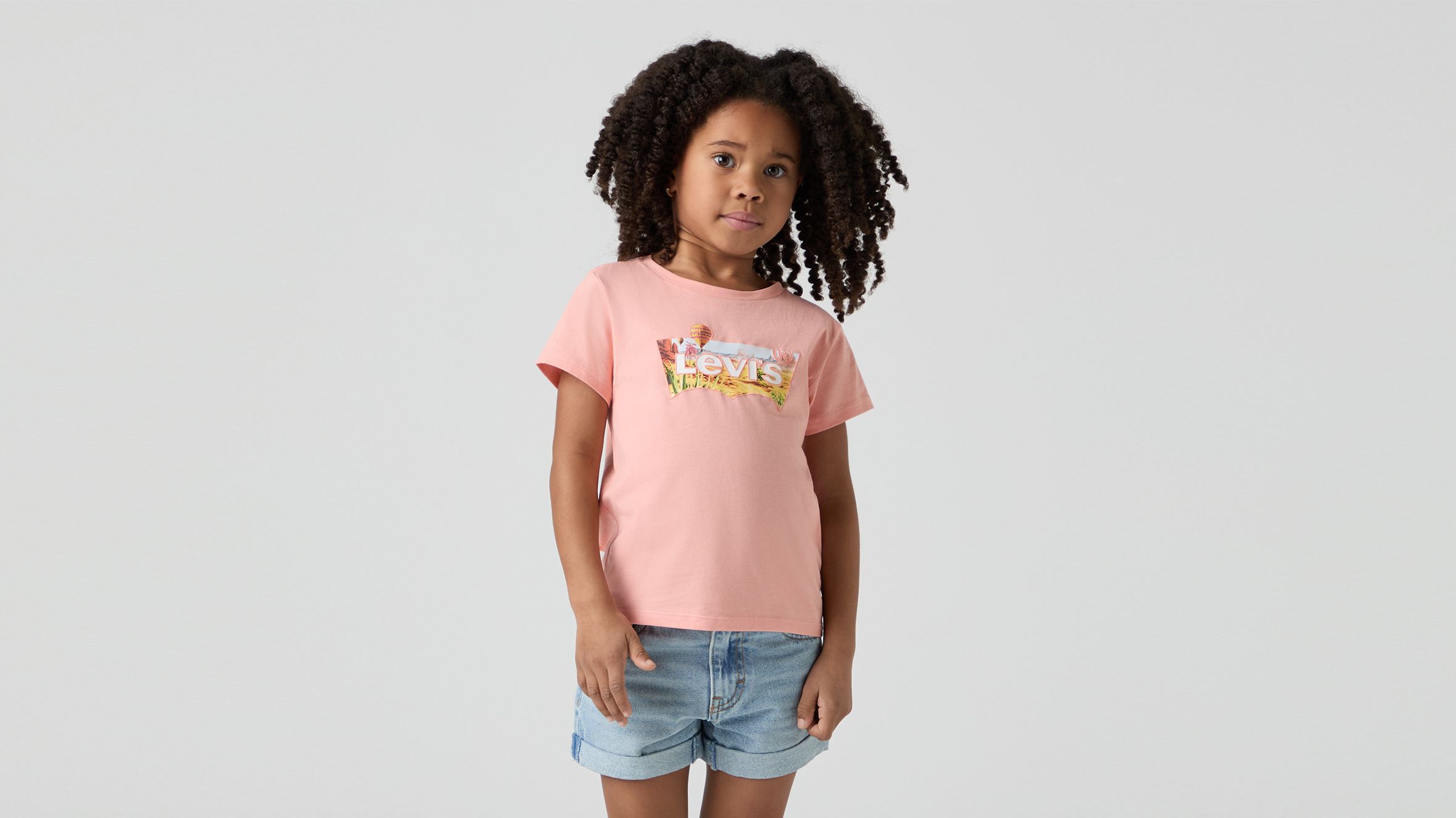 Kids Hot Air Balloon Batwing Tee 1