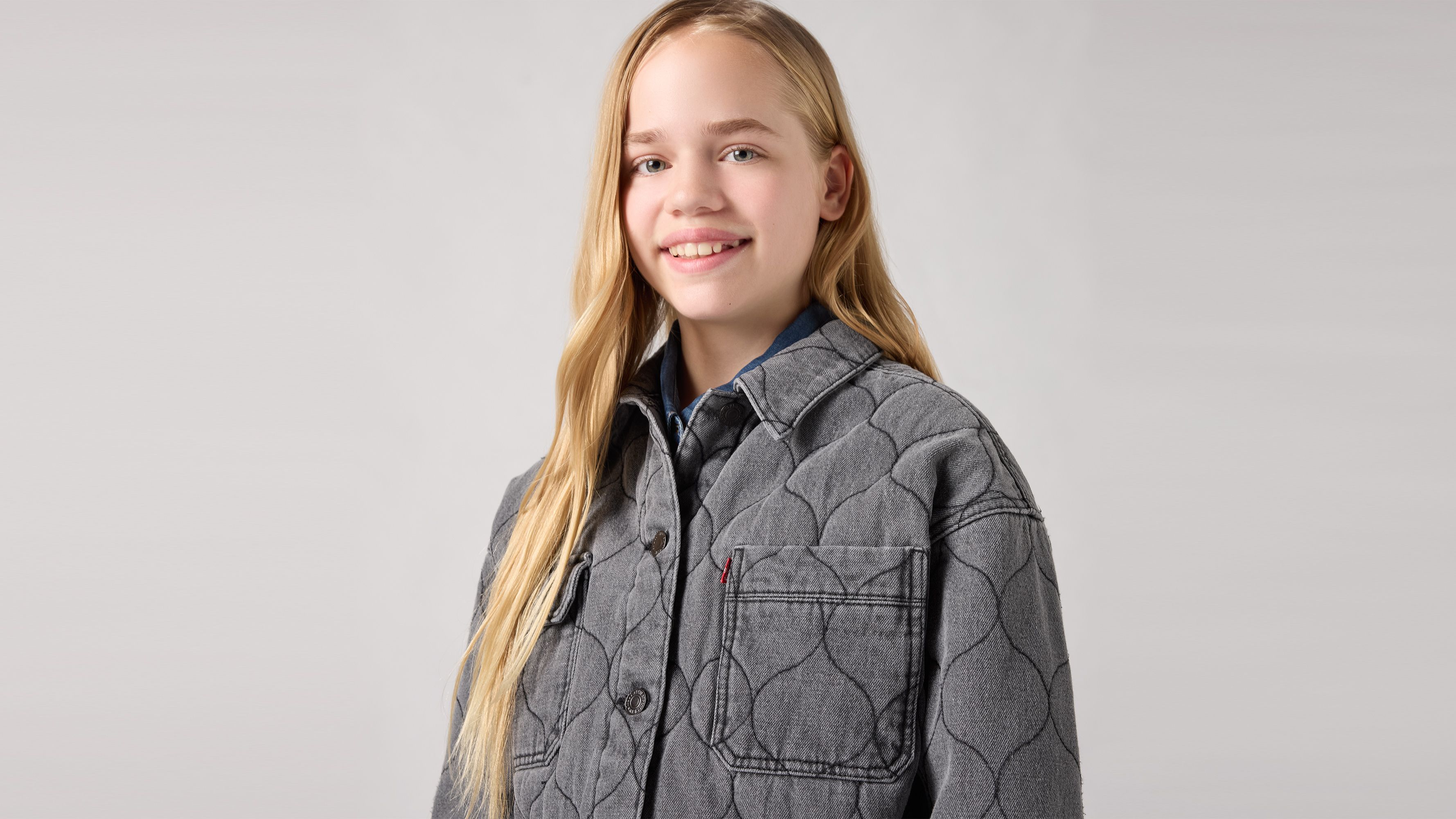 Veste Trucker matelassée Ado 3