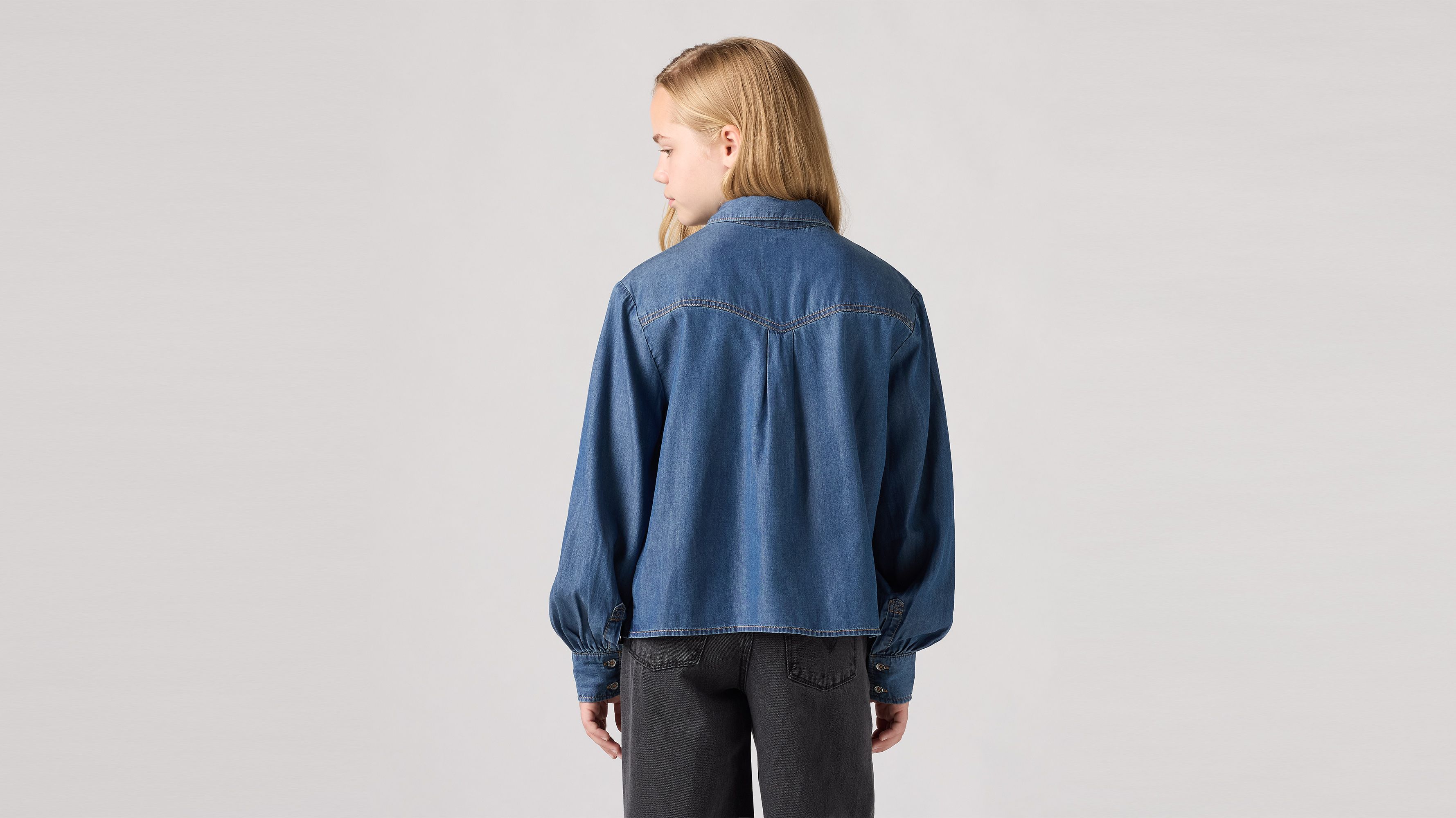 Teenager Western Denim-Shirt 2