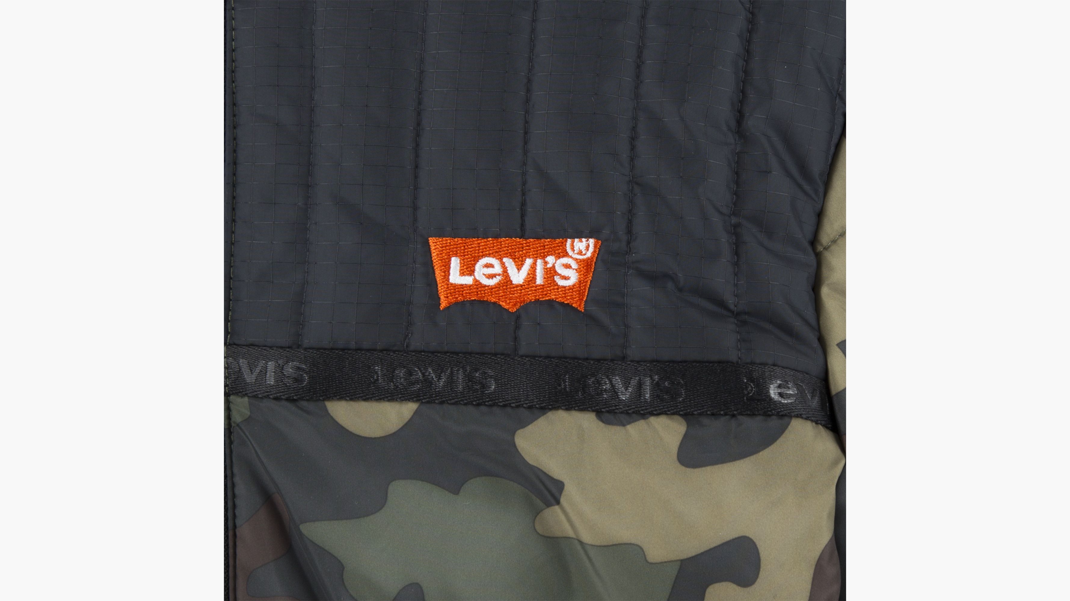 Giacca imbottita a blocchi di colore 3