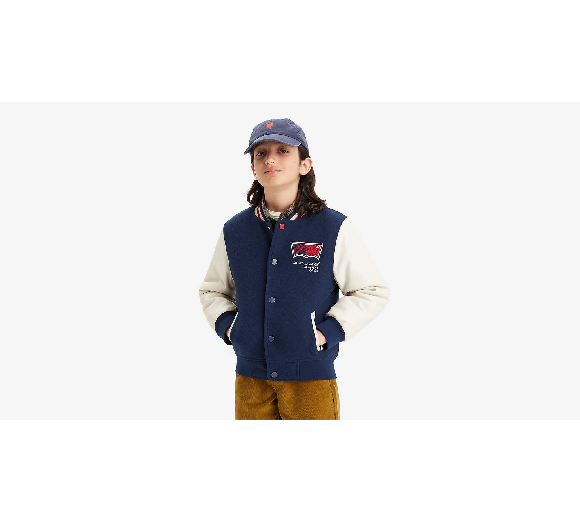 Teenager Varsity Jacket - Blue | Levi's® GB