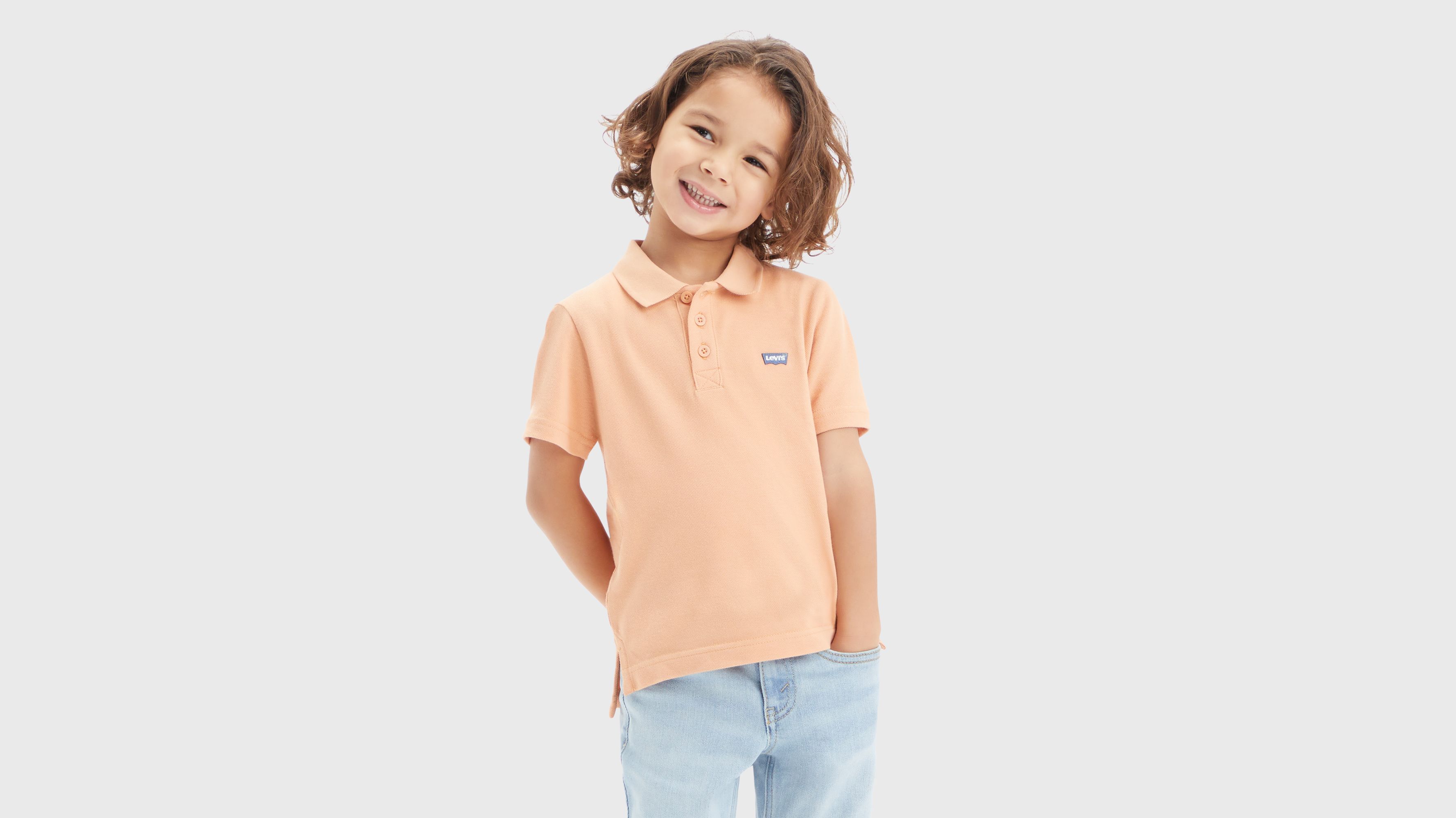 Kids Back Neck Tape Polo 1