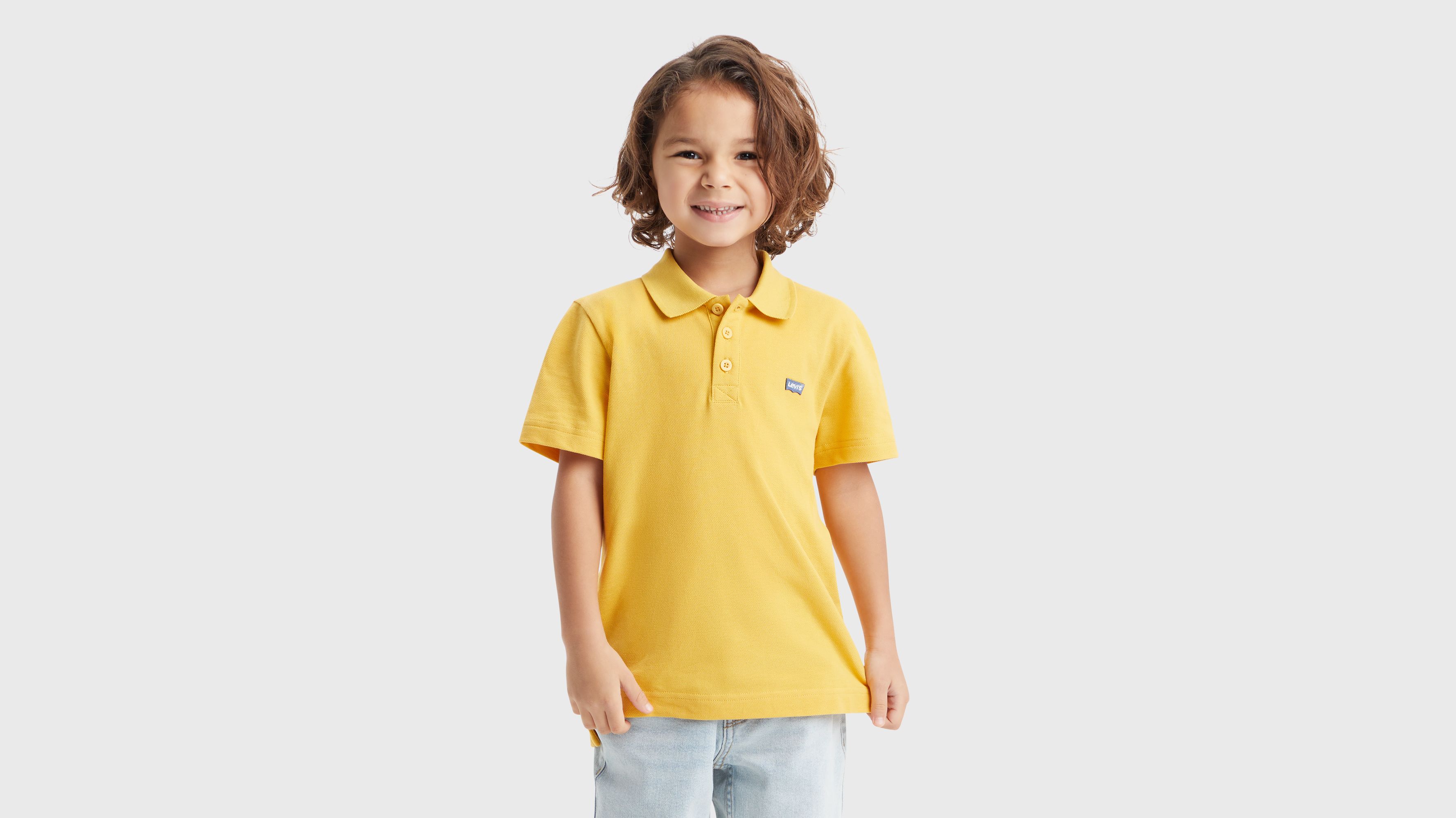 Kids Back Neck Tape Polo 1