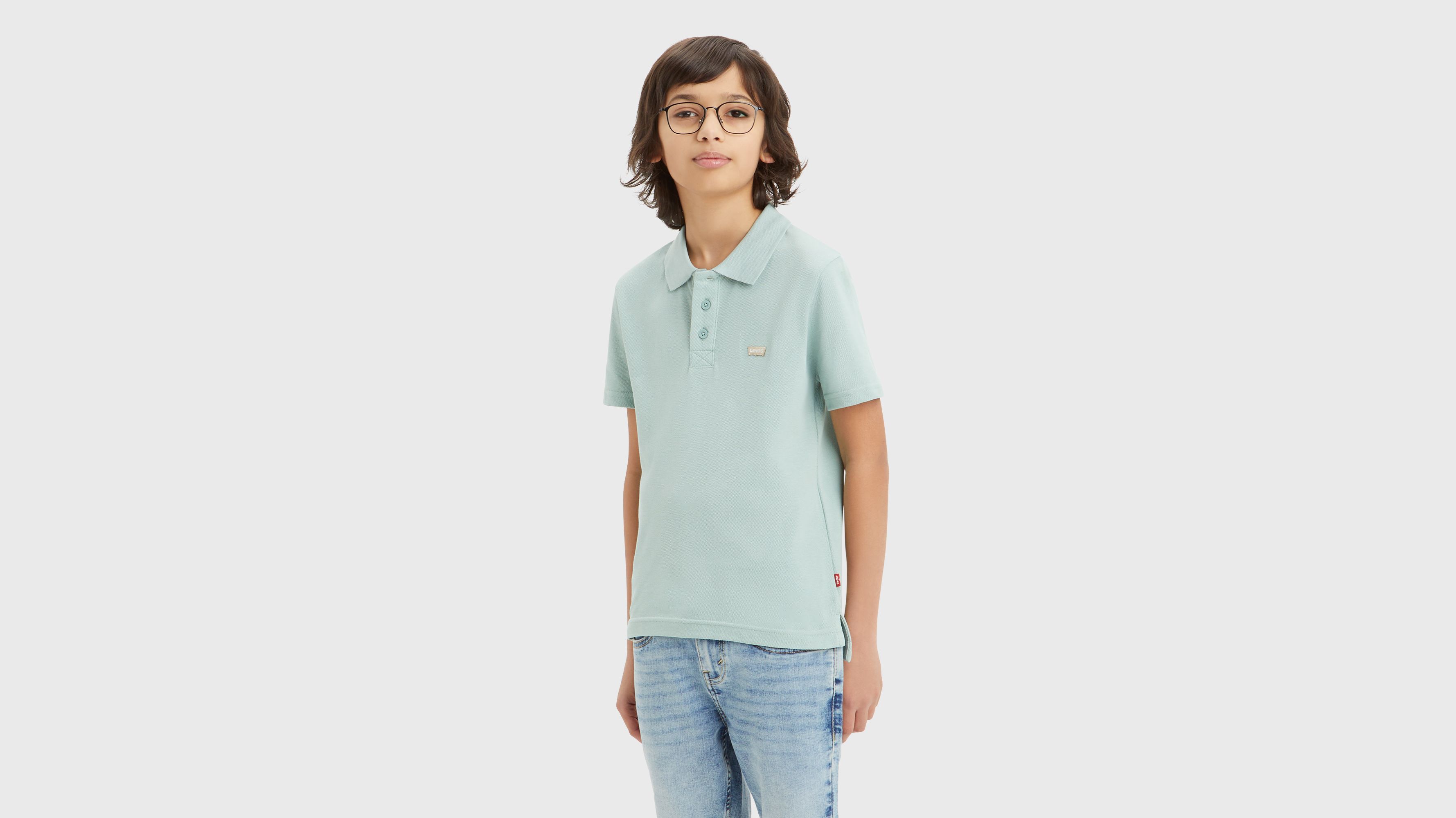 Polo para adolescentes Back Neck Tape 1