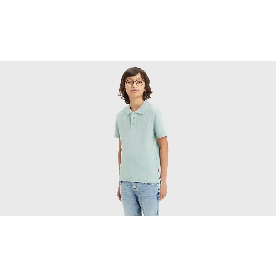 Piké med skjortkrage för tonåringar 1