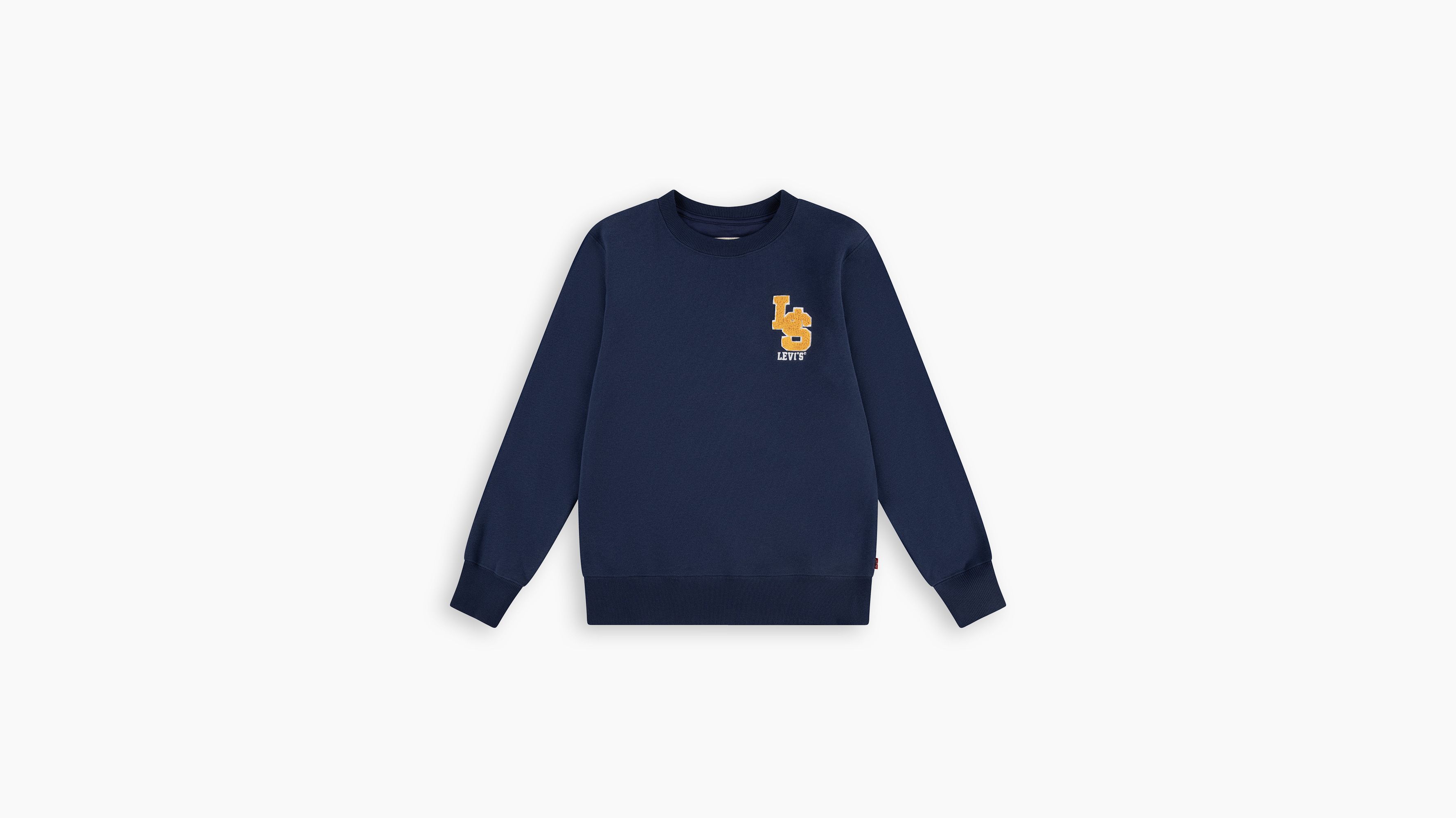 Kids Monogram Crewneck Sweatshirt 1