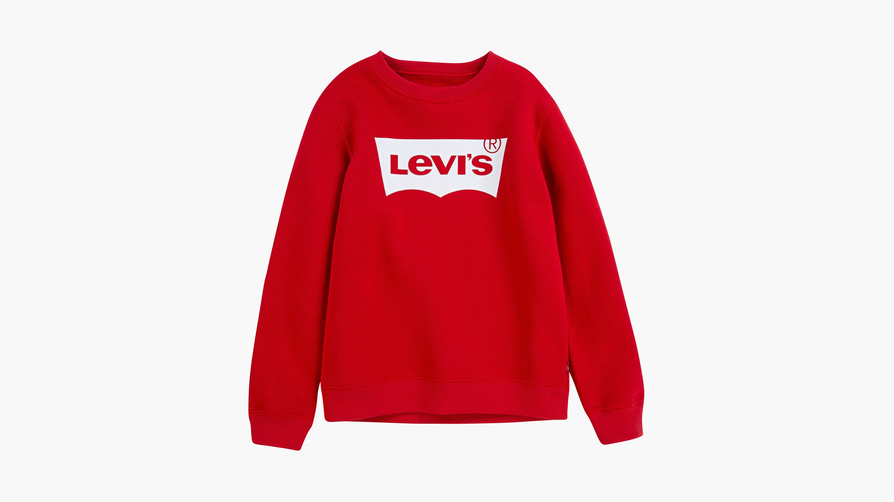 Batwing Crewneck Sweatshirt - Red | Levi's® FI