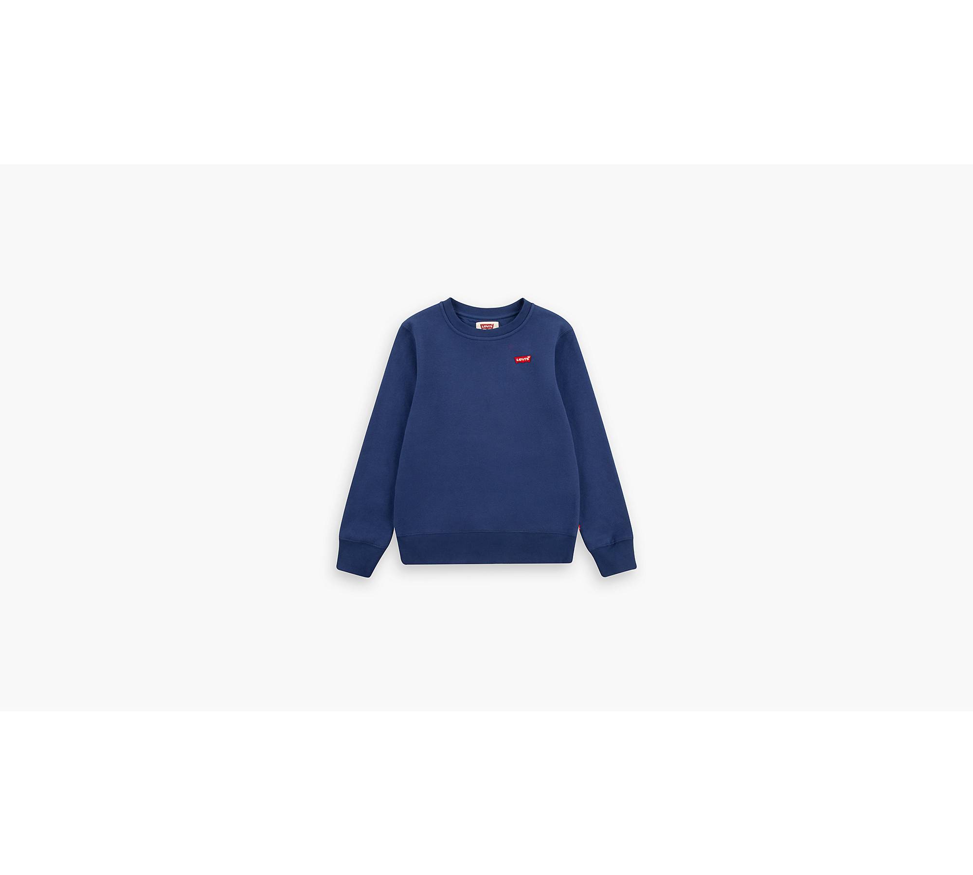compleet meer Titicaca Dor Logo Sweater Met Ronde Hals - Blauw | Levi's® NL