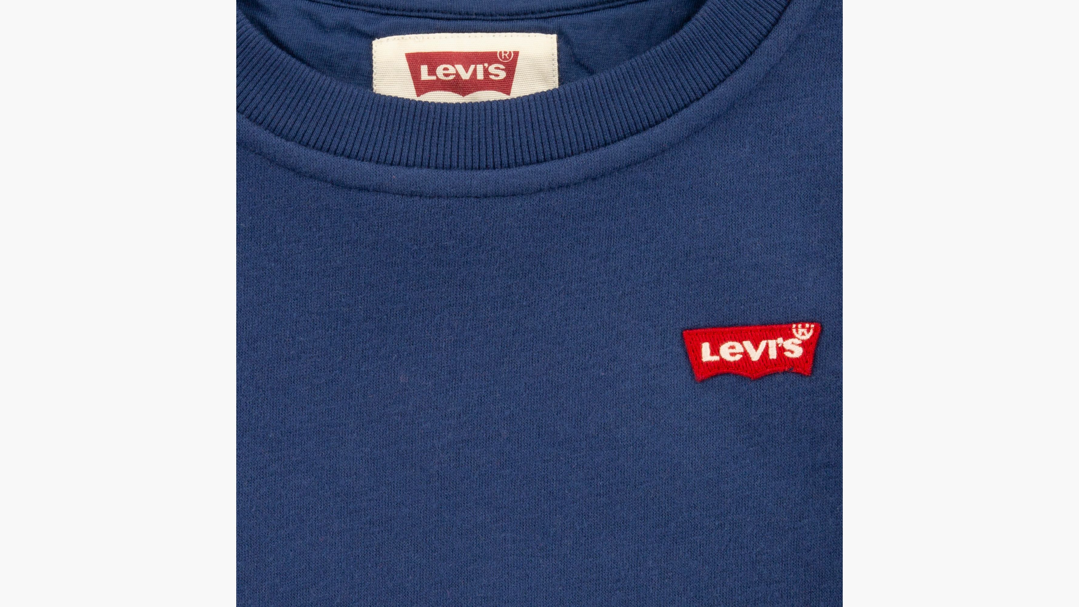 Sweat-shirt à col rond et logo 3