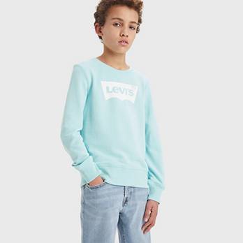 Teenager French Terry Batwing Pullover 3