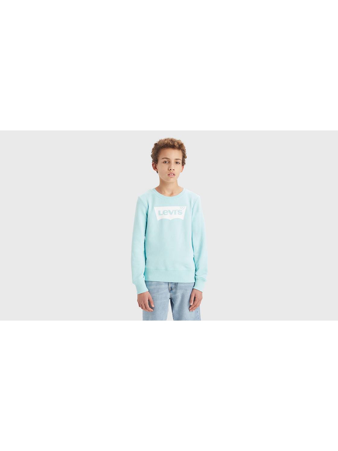 Teenager French Terry Batwing Pullover 1