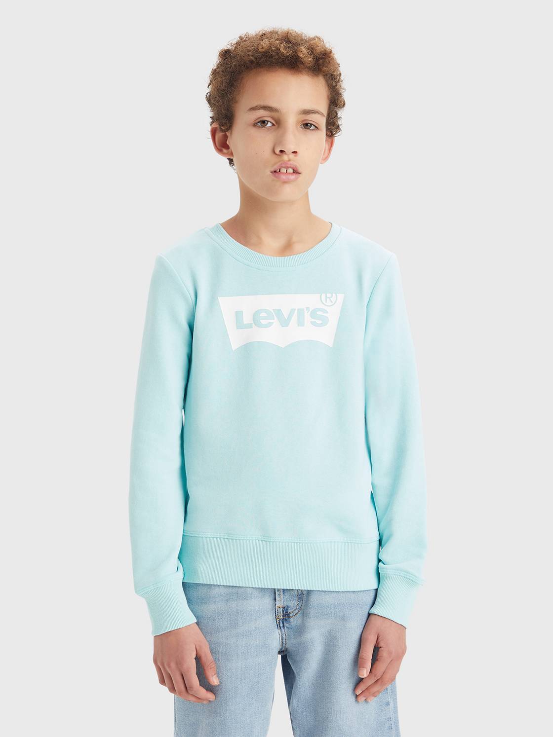 Teenager French Terry Batwing Pullover 1